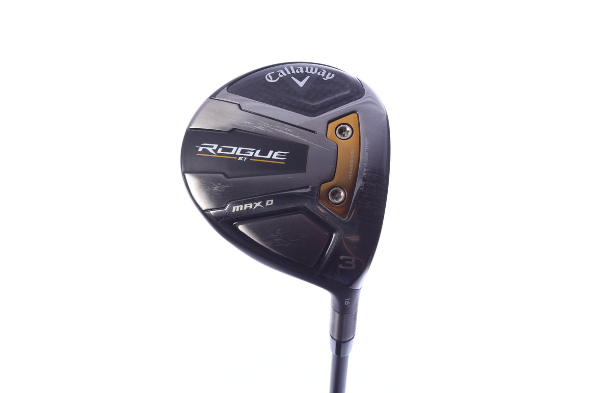 Used Callaway Rogue ST Max Draw 3-Wood - Right-Handed - 16 Degrees - Seniors Flex