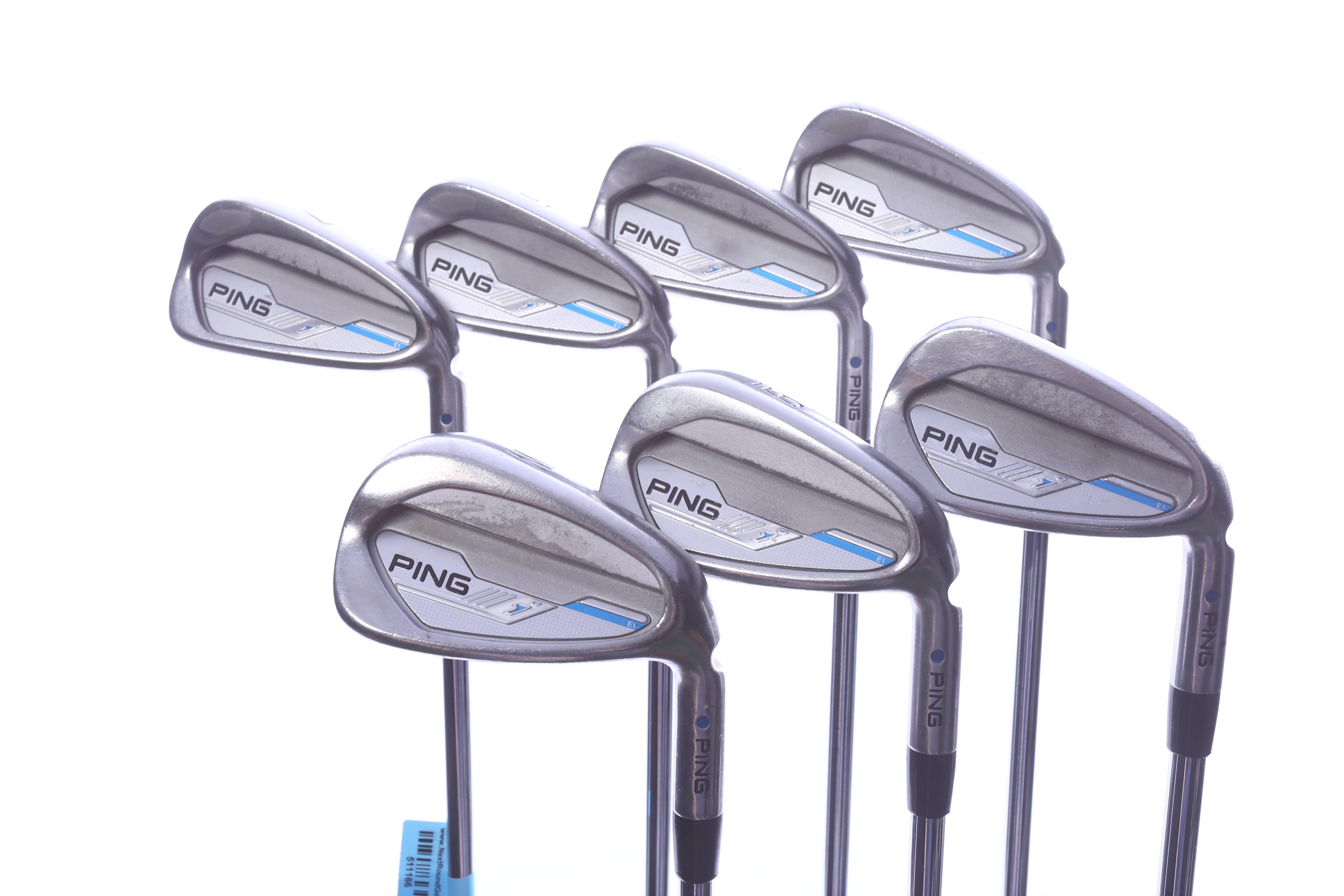 Used Ping i Series E1 Iron Set - Right-Handed - 4-PW - Stiff Flex