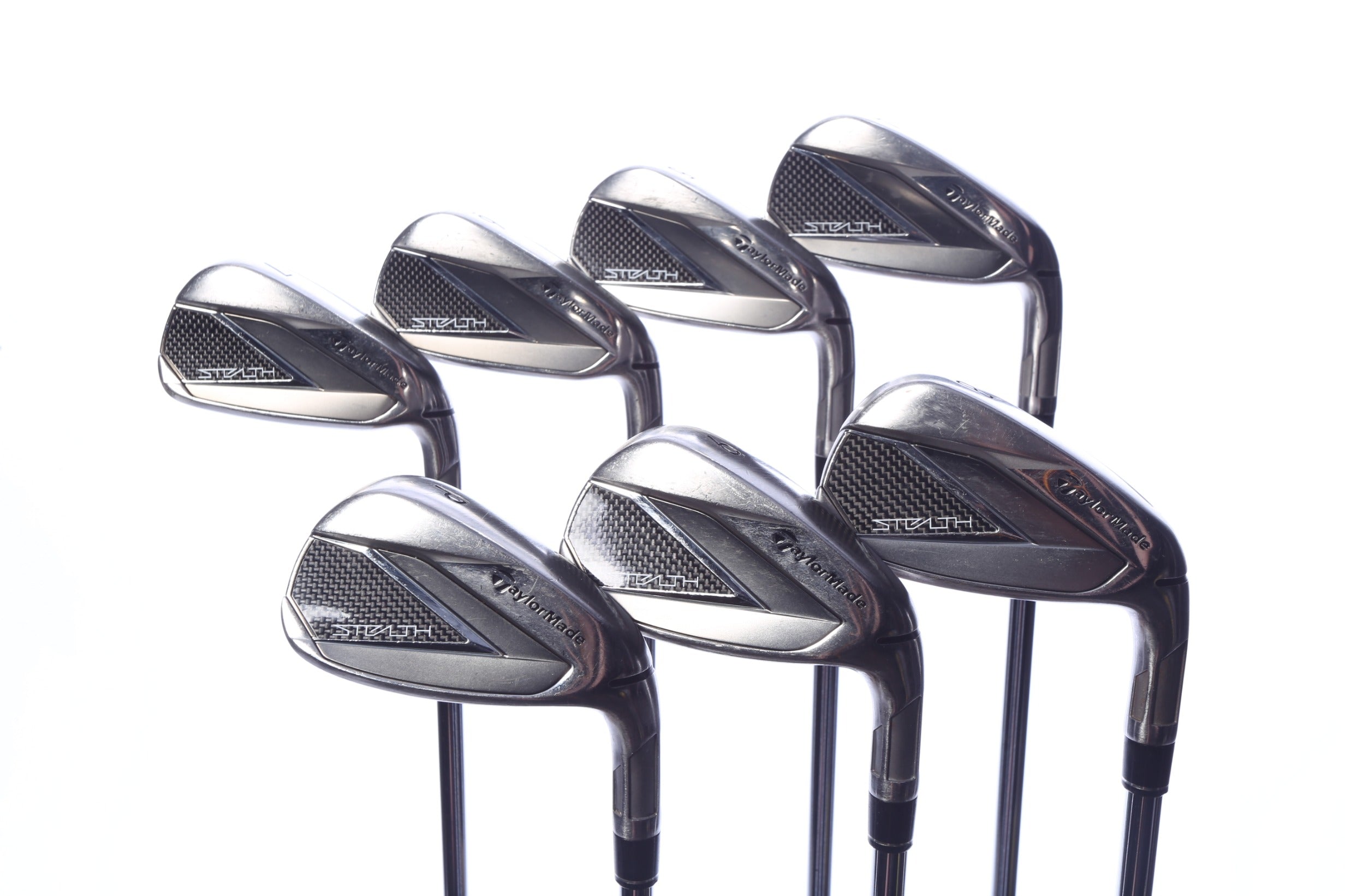 Used TaylorMade STEALTH Iron Set - Right-Handed - 4-PW - Stiff Flex