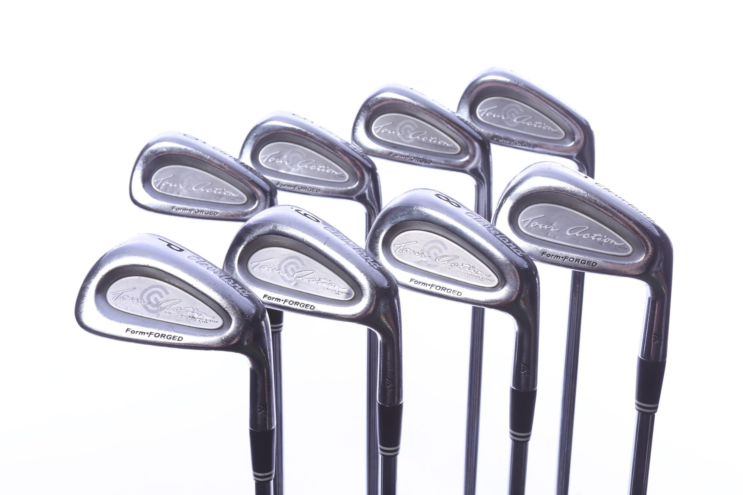Used Cleveland TA3 FORM FORGED Iron Set - Right-Handed - 3-PW - Stiff Flex