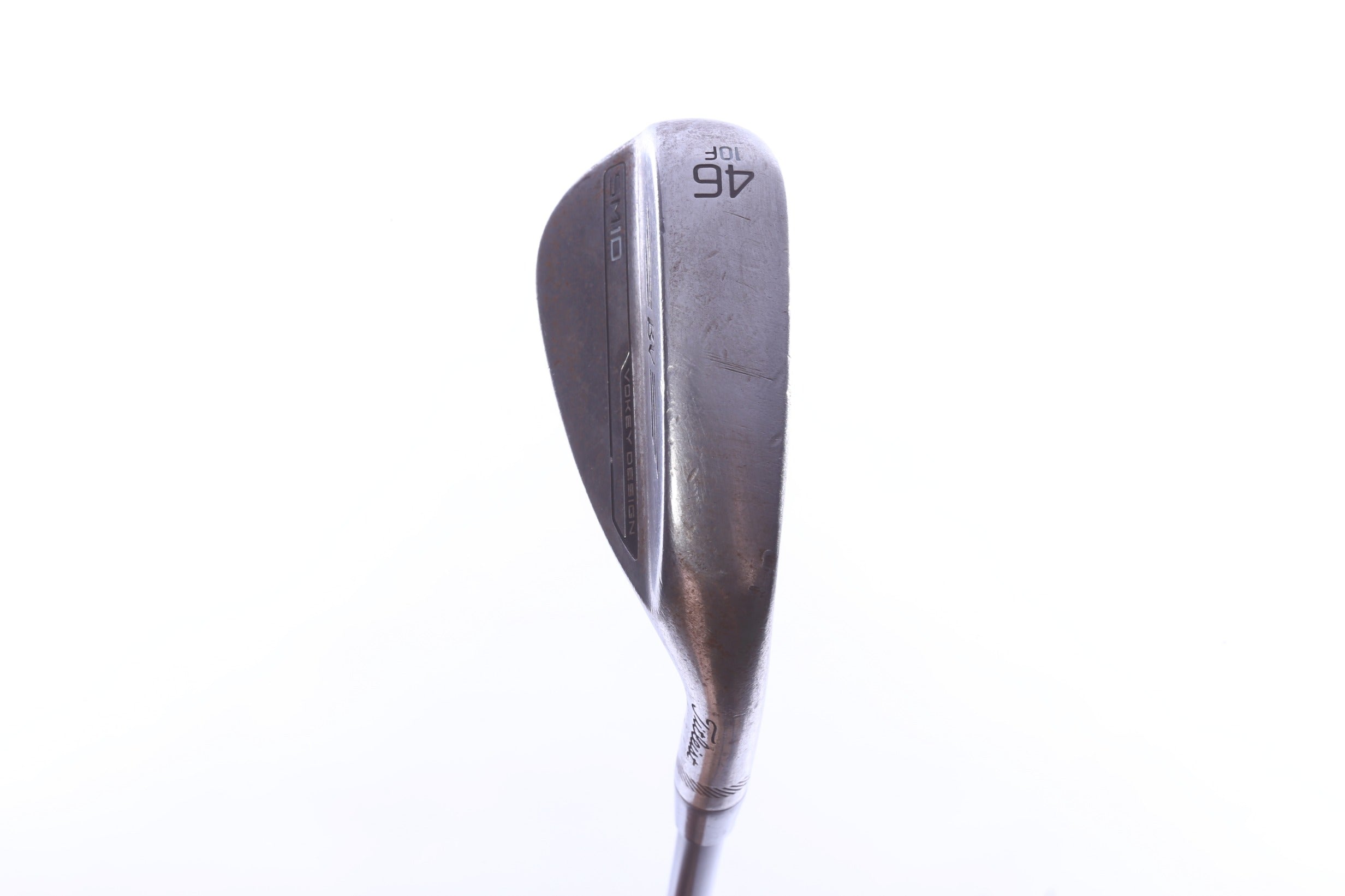 Used Titleist Vokey SM10 Raw Pitching Wedge - Right-Handed - 46 Degrees - Extra Stiff Flex-Next Round