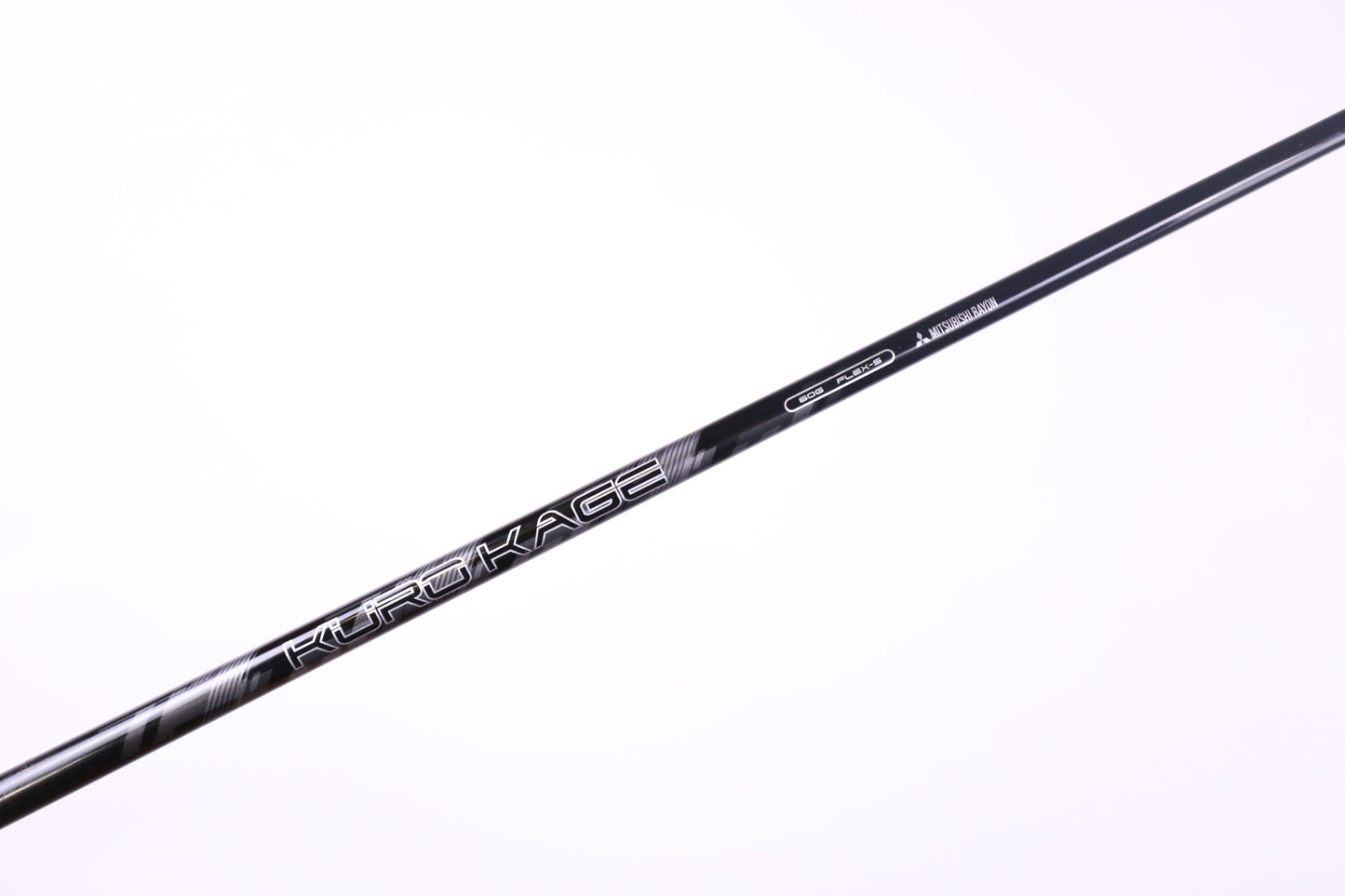 Used Mitsubishi Kuro Kage Black Hbp 60 Stiff Graphite Driver Shaft - 43.5 in - No Adapter-Next Round