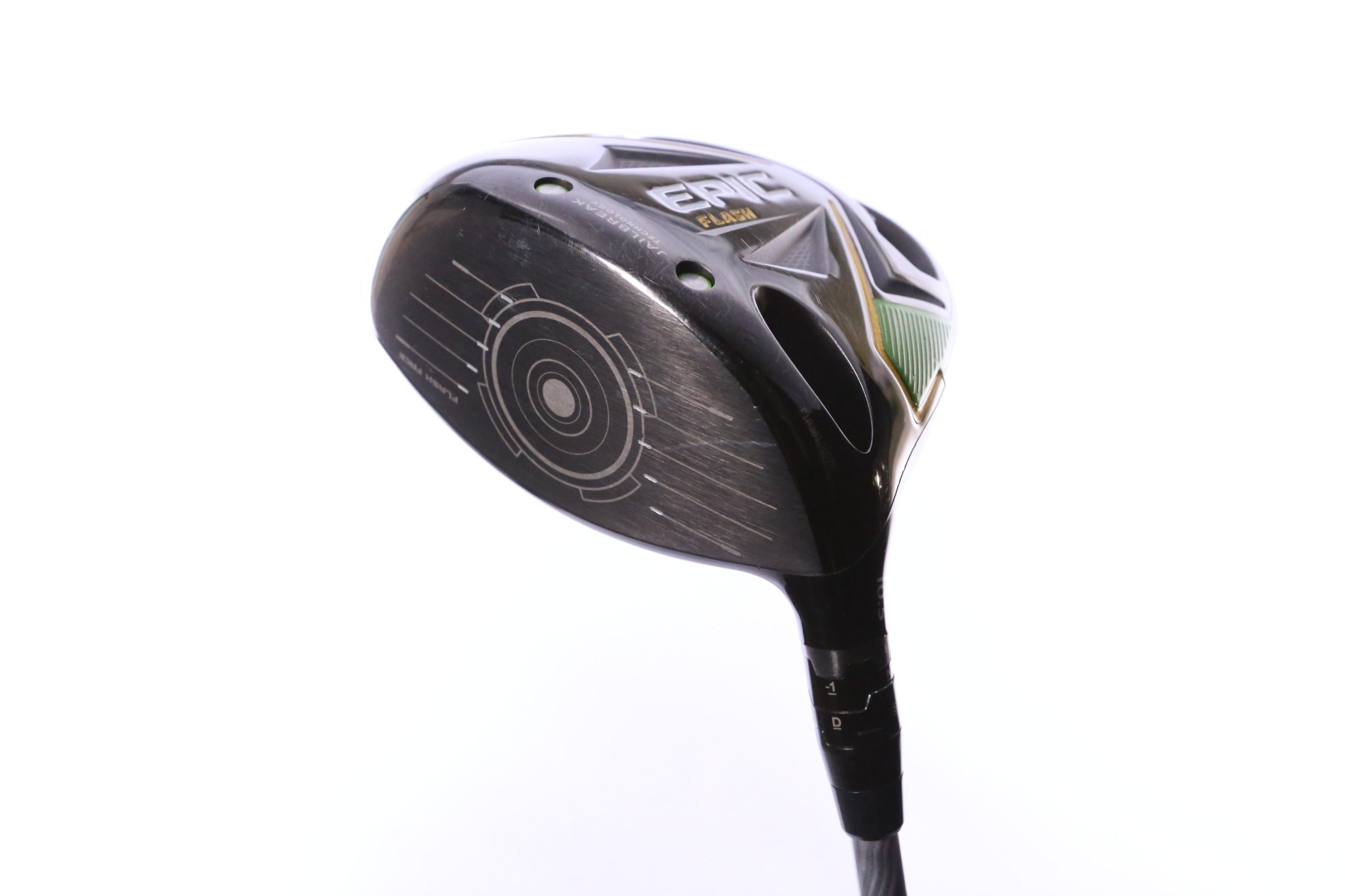 Used Callaway Epic Flash Driver - 10.5 Degrees - Stiff Flex Project X EvenFlow - Left-Handed