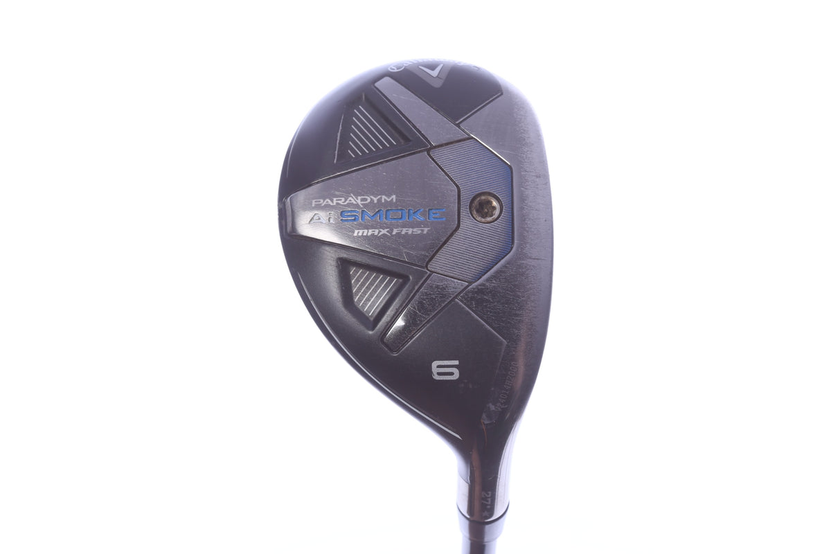 Used Callaway Paradym Ai Smoke MAX Fast 6H Hybrid - Right-Handed - 27 Degrees - Seniors Flex