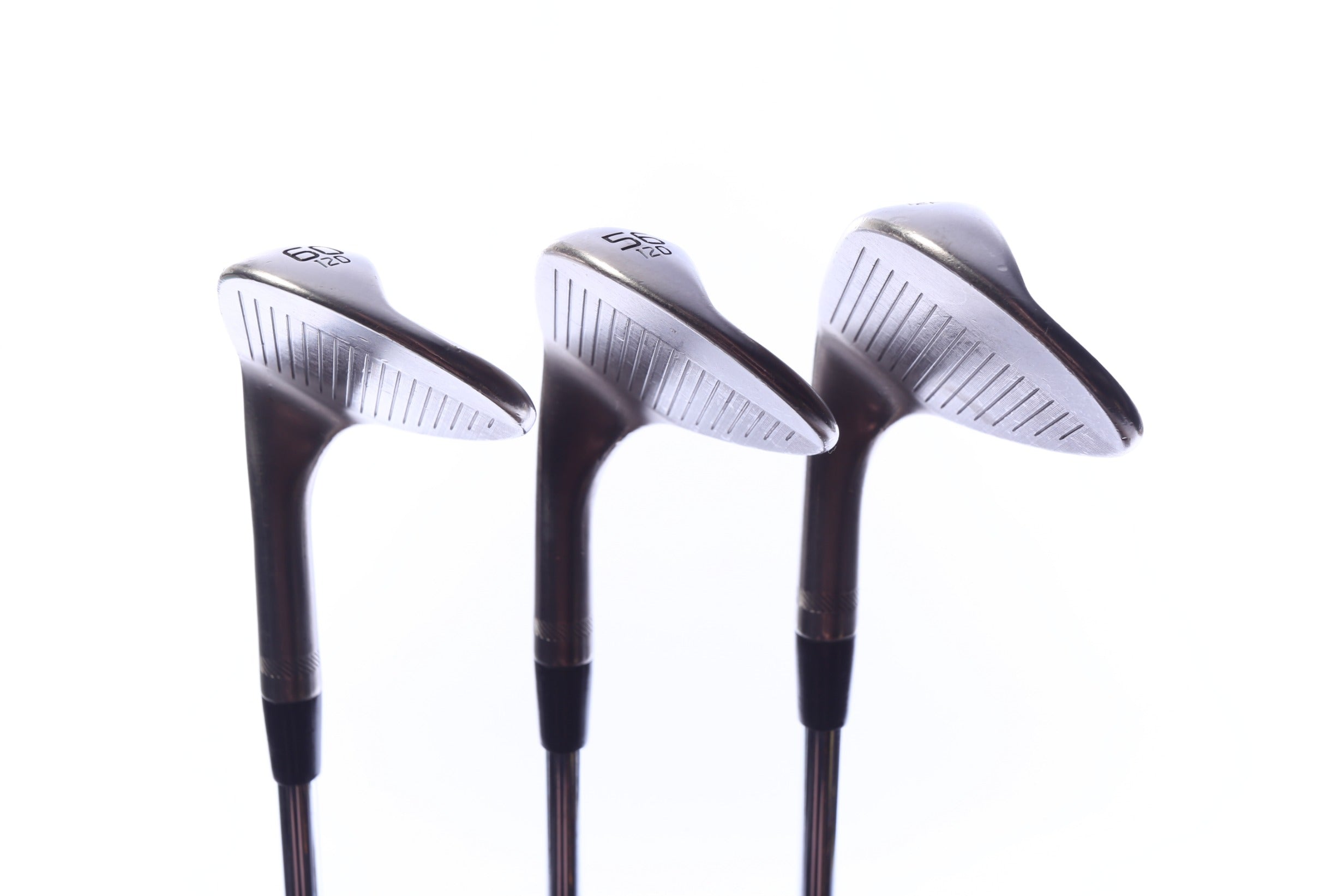 Used Titleist Vokey SM10 Nickel Wedge Set - Right-Handed - 50*, 56*, 60* - Stiff Flex