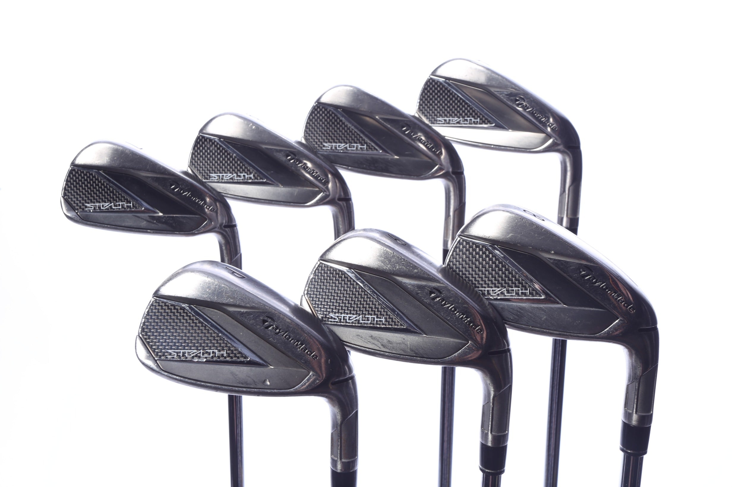 Used TaylorMade STEALTH Iron Set - Right-Handed - 4-PW - Stiff Flex
