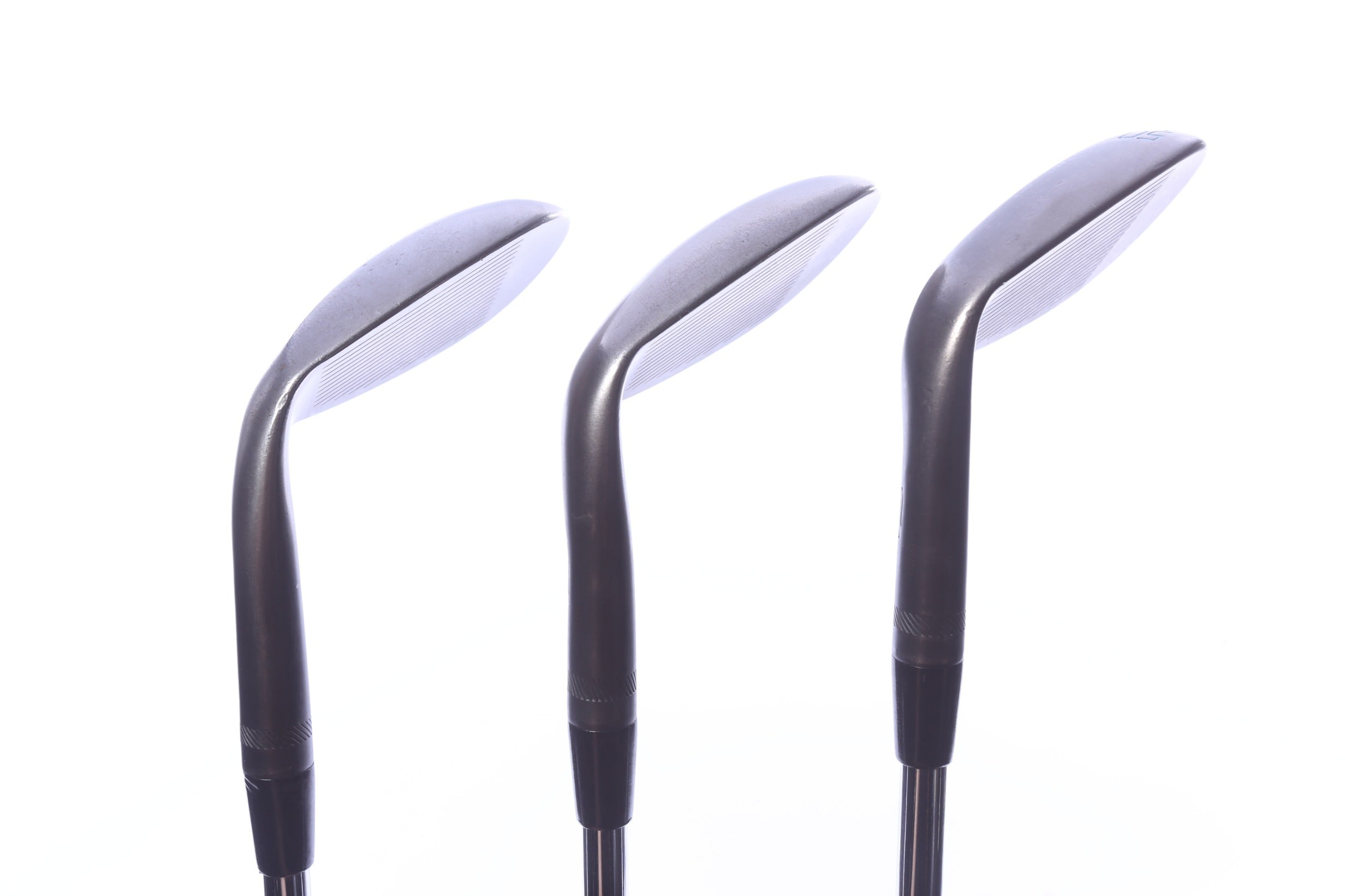 Used Titleist Vokey SM9 Jet Black Wedge Set - Right-Handed - 50*, 56*, 60* - Extra Stiff Flex-Next Round