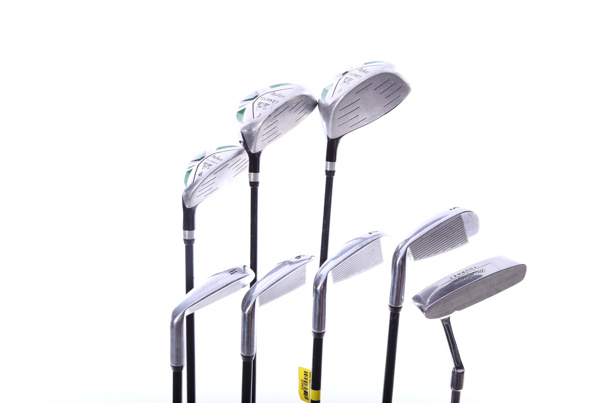 Used MacGregor Tourney MT JR Complete Set - Right-Handed - Driver, 3W, 4H, 5i, 7i, 9i, PW, Putter - Youth Flex-Next Round