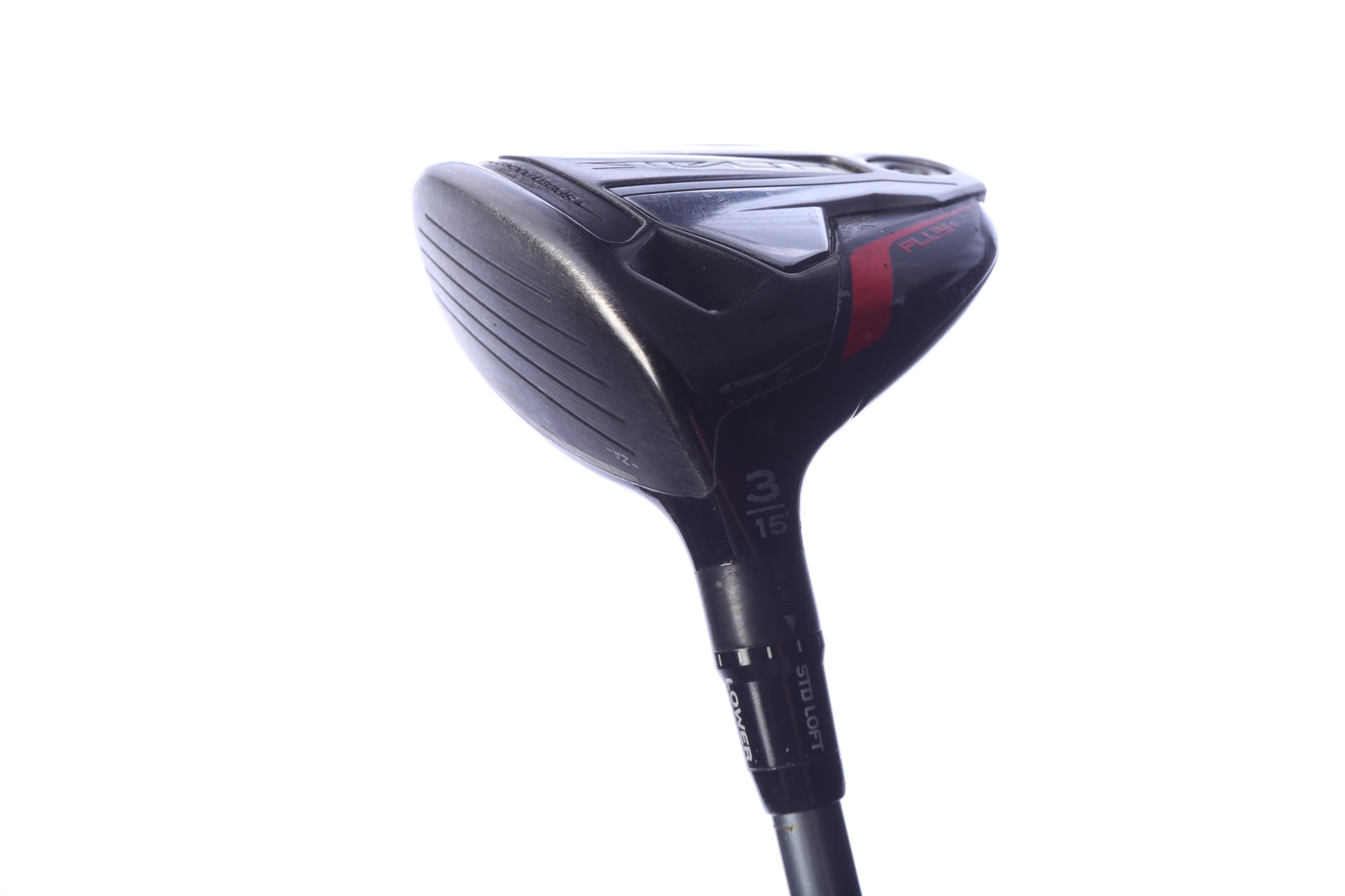 Used TaylorMade STEALTH PLUS 3-Wood - Left-Handed - 15 Degrees - Regular Flex