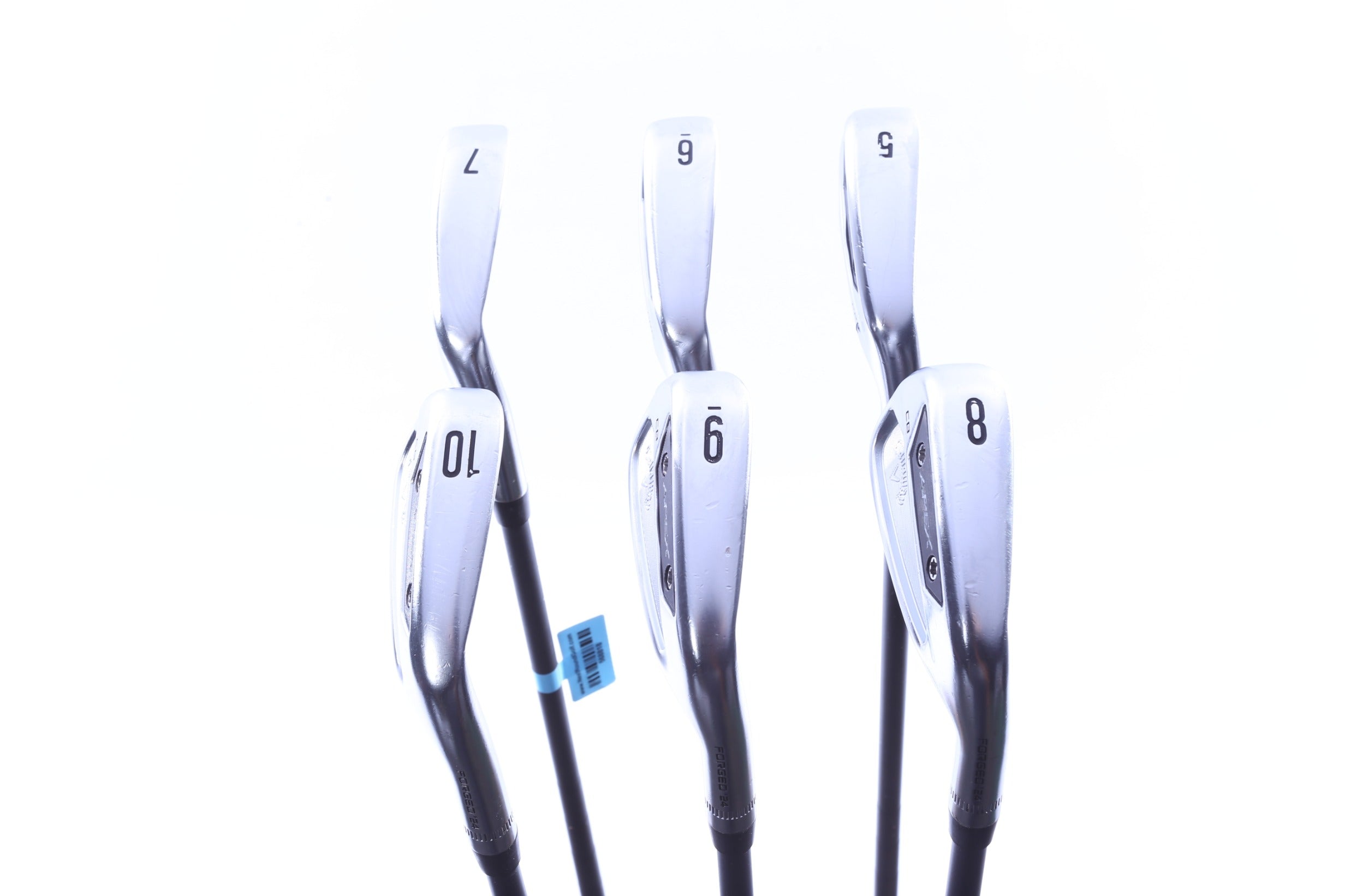 Used Callaway Apex CB 24/Apex Pro 24 Combo Iron Set - Right-Handed - 5-10 (PW) - Extra Stiff Flex-Next Round