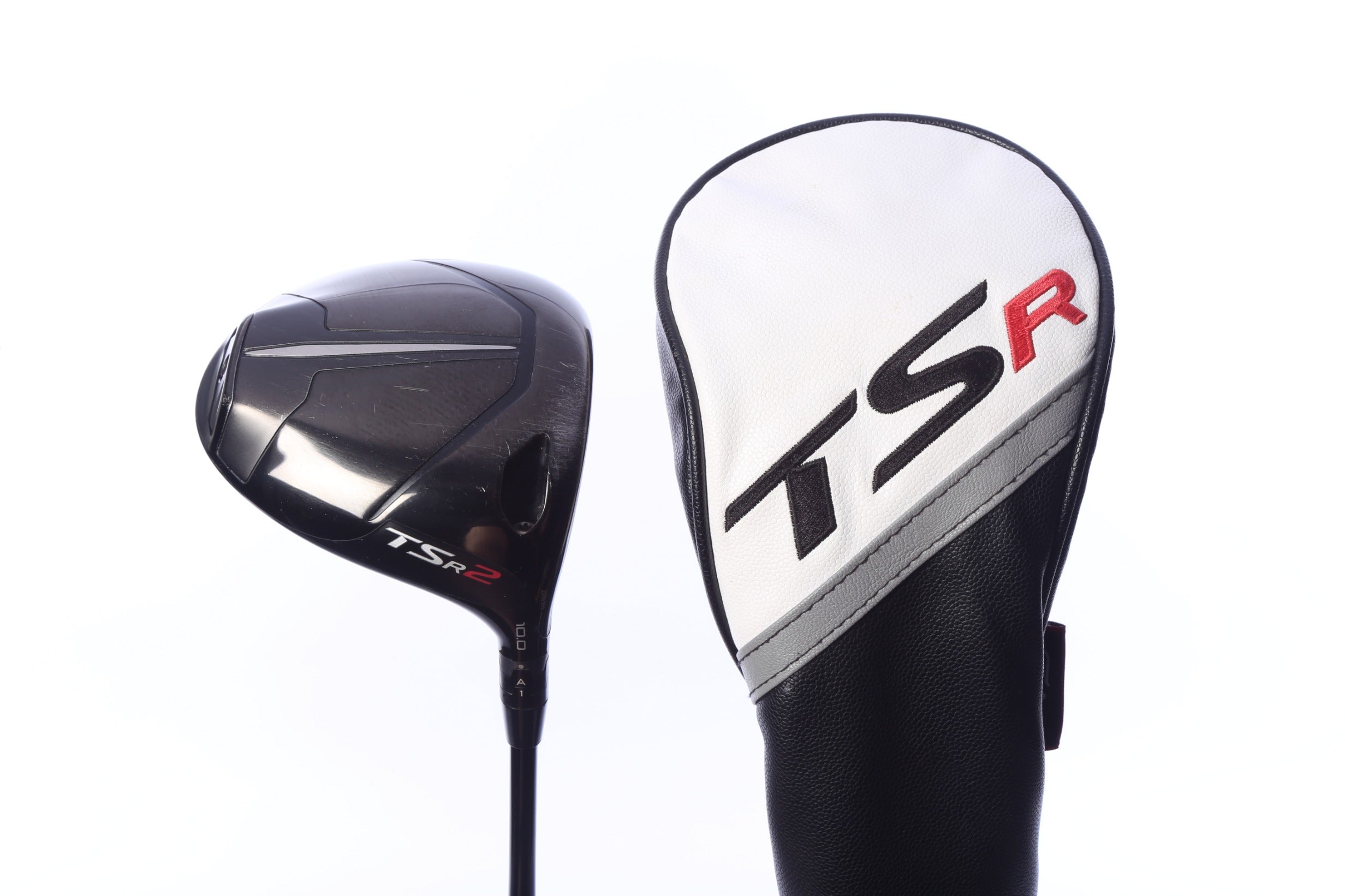 Used Titleist TSR2 Driver - 10 Degrees - Stiff Flex Project X HZRDUS Black - Right-Handed