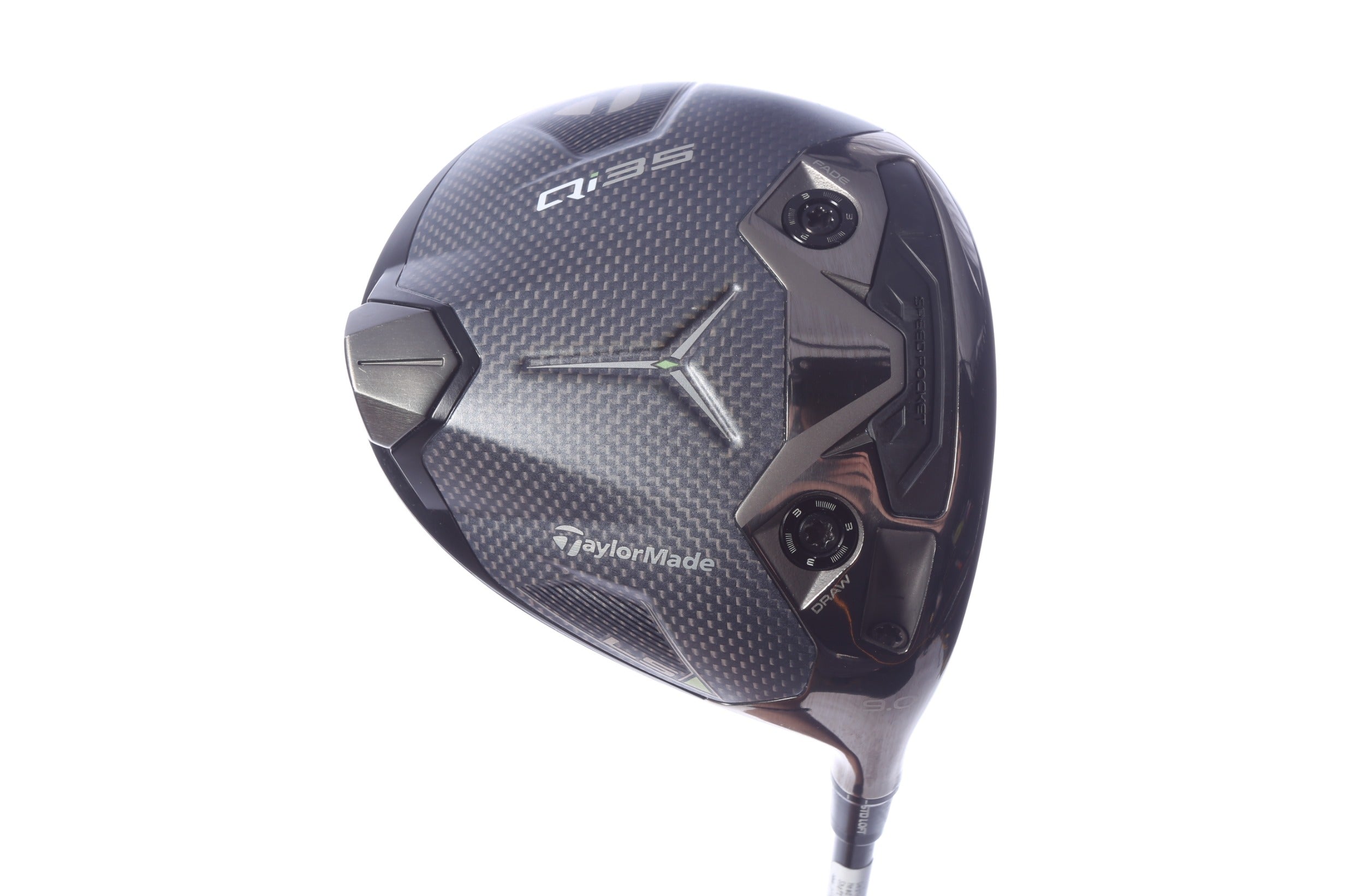 Used TaylorMade Qi35 LS Driver - 9 Degrees - Stiff Flex Project X HZRDUS RDX Smoke - Right-Handed-Next Round