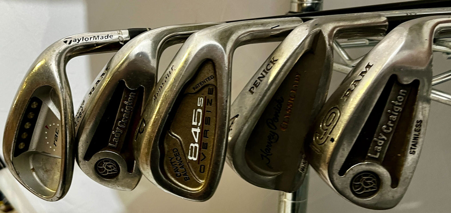 Wholesale Lot of 50 Golf Clubs - Assorted Irons and wedges-Next Round