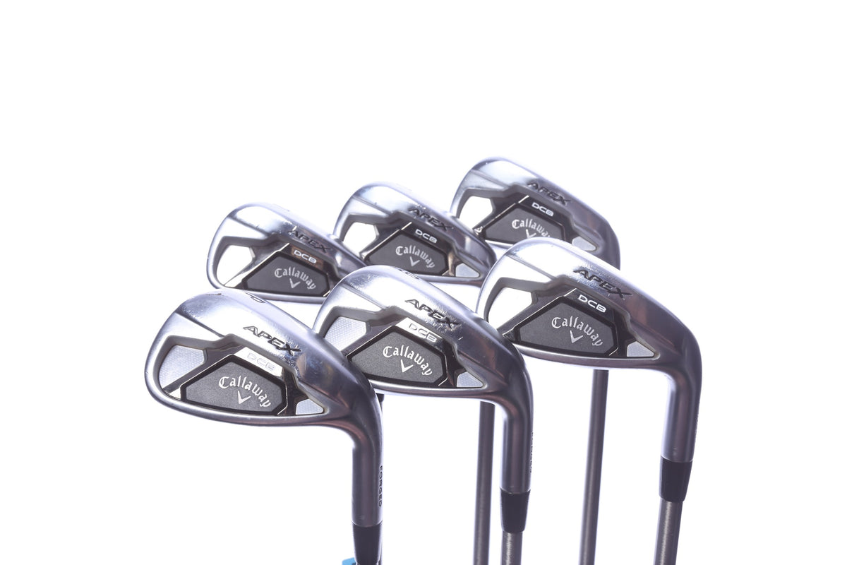 Used Callaway Apex DCB Iron Set - Right-Handed - 5-PW - Regular Flex