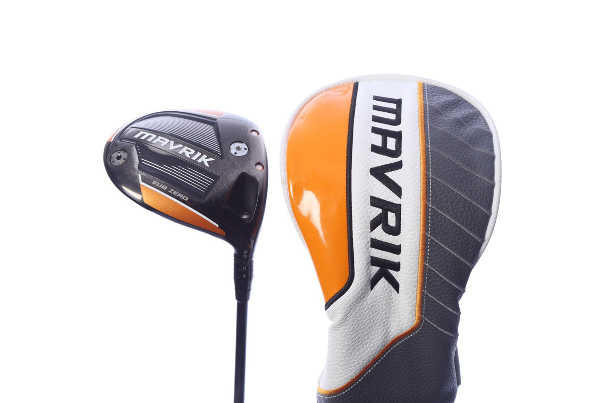Used Callaway Mavrik Sub Zero Driver - 9 Degrees - Stiff Flex Aldila Rogue 130 MSI - Right-Handed