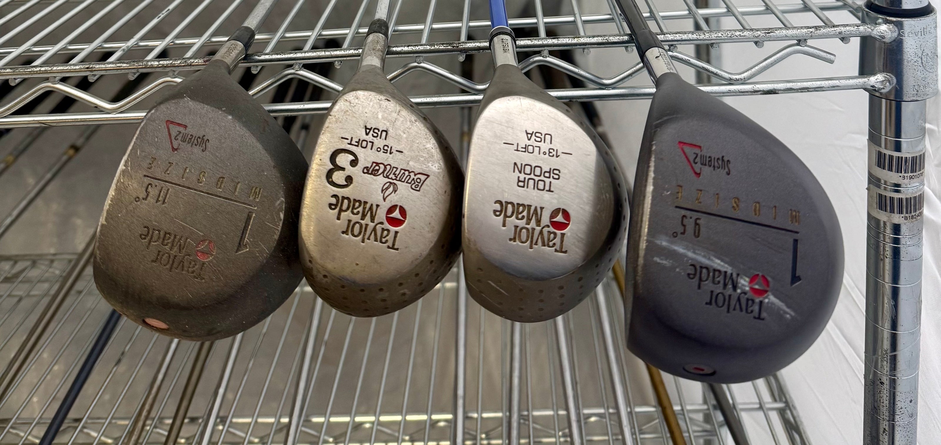 Wholesale Lot of 40 Golf Clubs - Cobra & TaylorMade- Drivers & Woods-Next Round