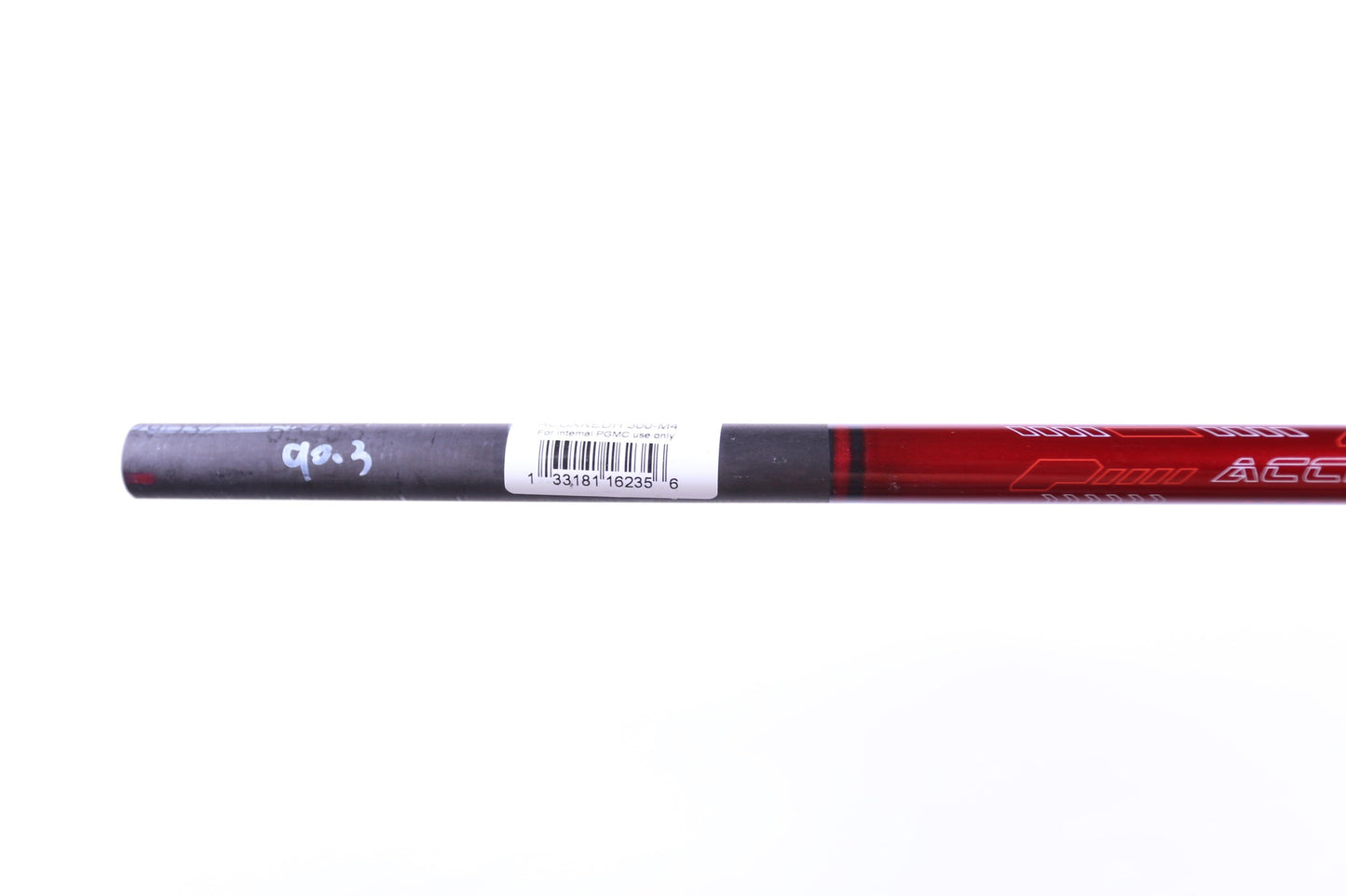 Used Accra GX Red Hybrid Stiff Graphite Hybrid Shaft - 39.5 in - No Adapter-Next Round