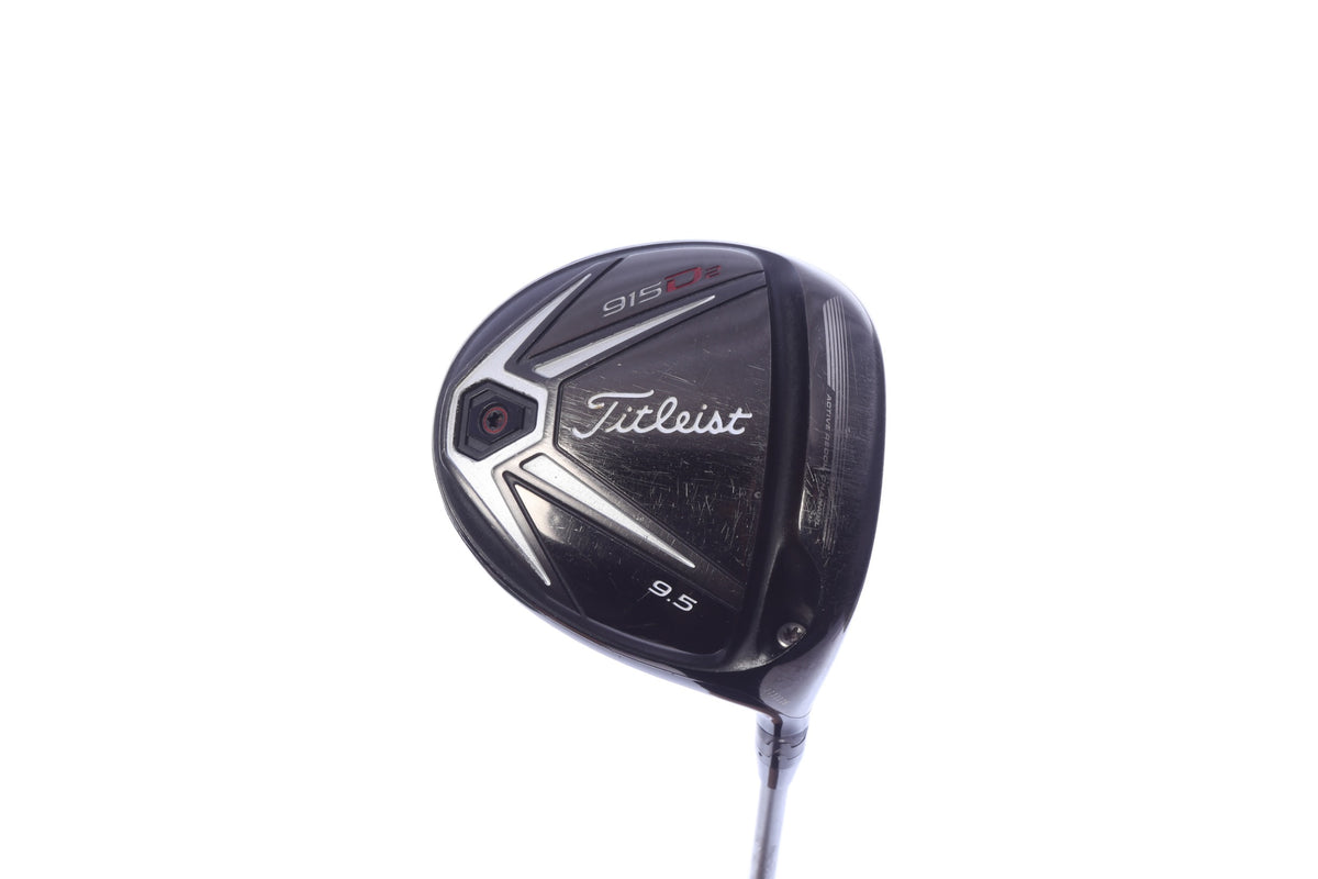 Used Titleist 915 D2 Driver - 9.5 Degrees - Stiff Flex Mitsubishi Diamana M+50 - Right-Handed