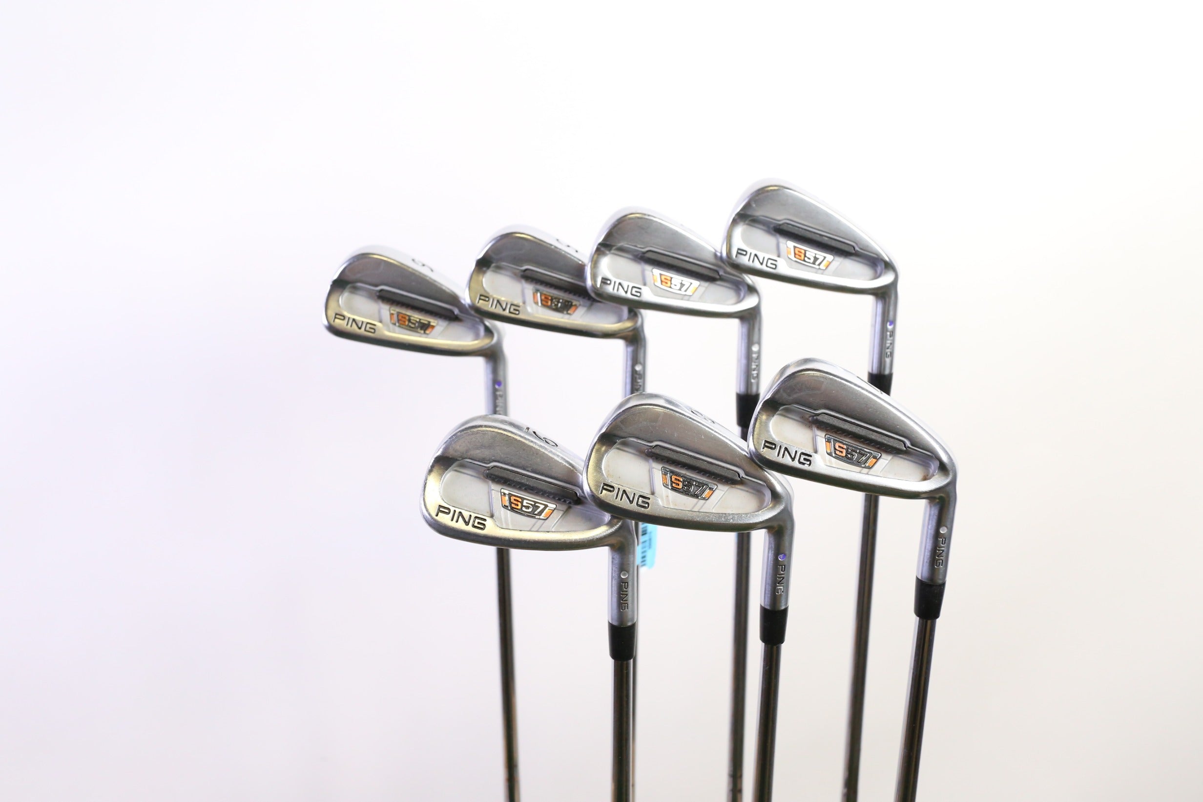 C*m様 名器！ PING S57 アイアン 3番 4番 2本セット！ PING S57アイアンとPING TOUR-Wセットレフティ