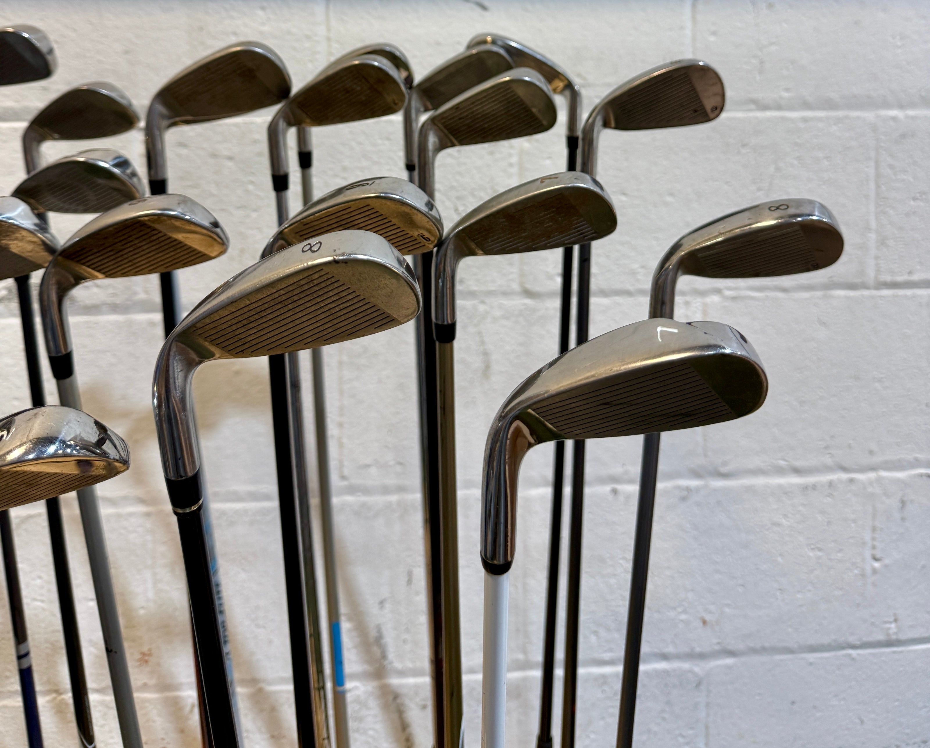 Wholesale Lot of 45 Golf Clubs - Assorted Single Irons-Next Round