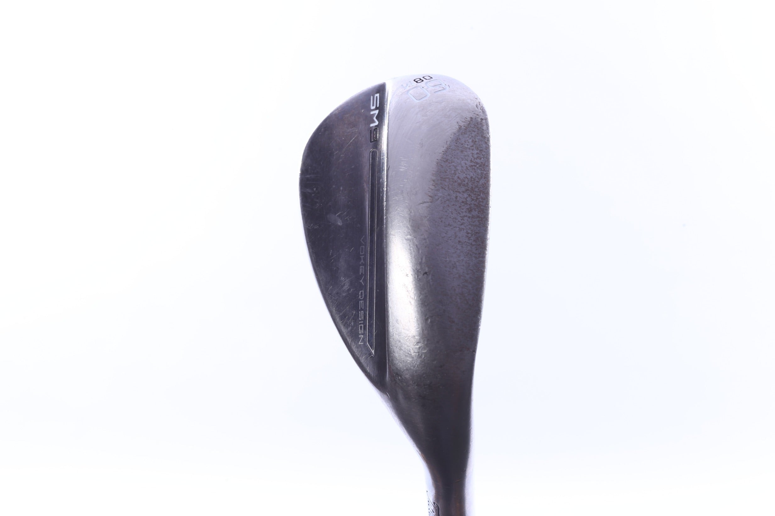 Used Titleist Vokey SM9 Brushed Steel Lob Wedge - Right-Handed - 60 Degrees - Wedge Flex-Next Round