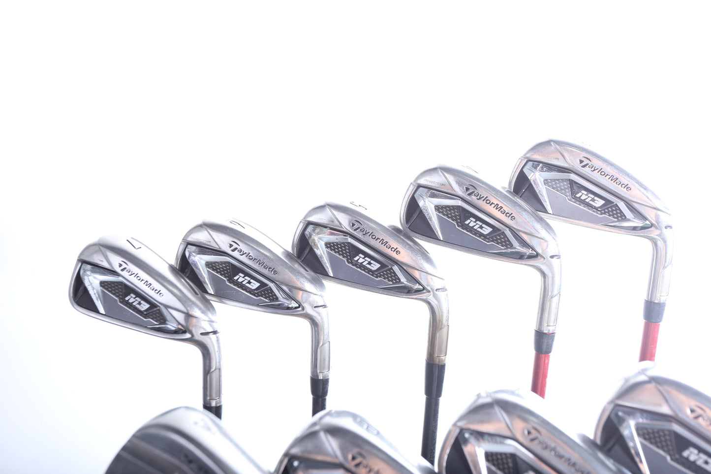 Used TaylorMade M3 Iron Set - Right-Handed - 3-AW - Stiff Flex-Next Round