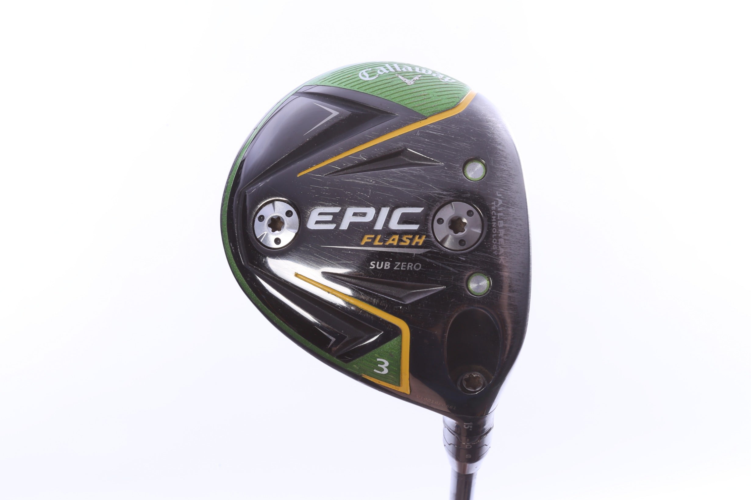 Used Callaway Epic Flash Sub Zero 3-Wood - Right-Handed - 15 Degrees - Stiff Flex-Next Round