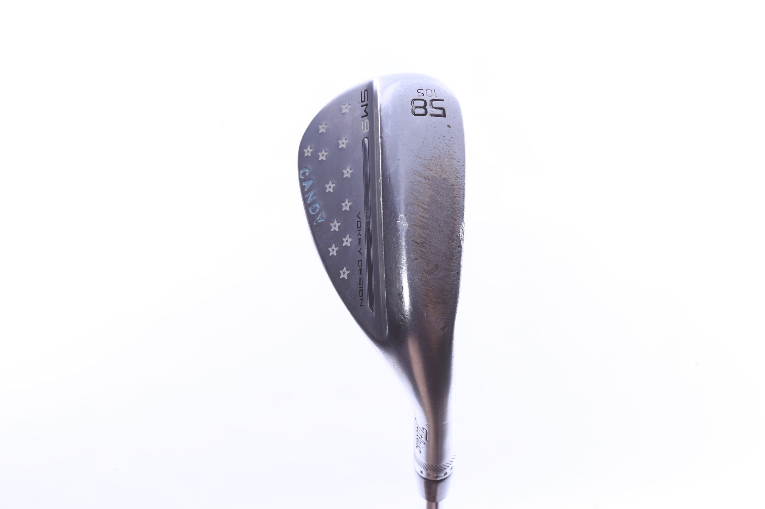 Used Titleist Vokey SM9 Tour Chrome Lob Wedge - Right-Handed - 58 Degrees - Stiff Flex-Next Round