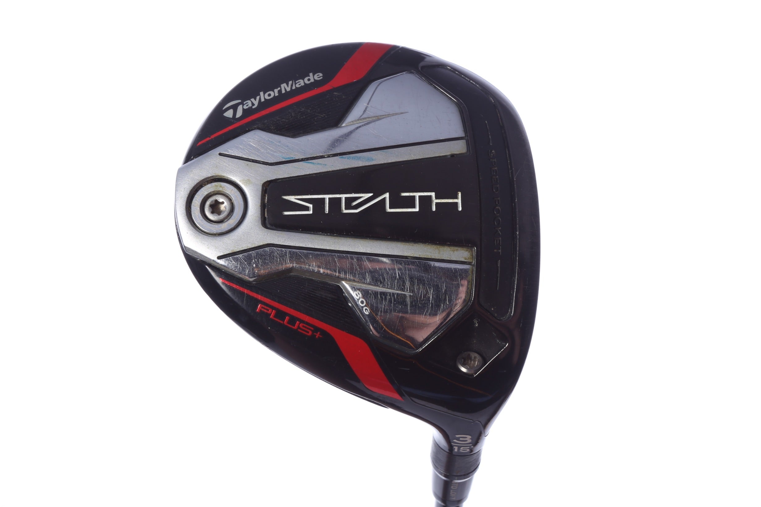 Used TaylorMade STEALTH PLUS 3-Wood - Right-Handed - 15 Degrees - Stiff Flex-Next Round