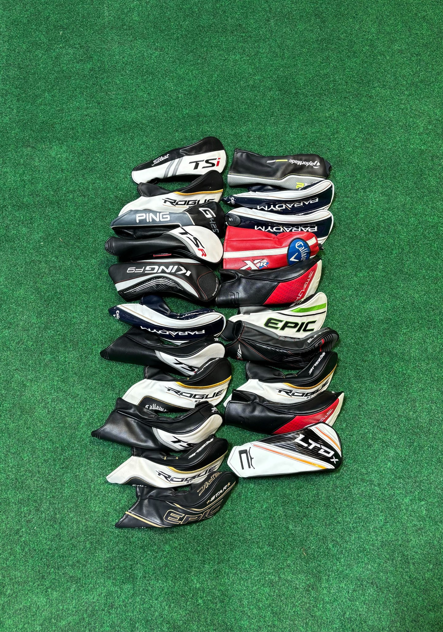 Wholesale Lot of 50 Premium Fairway Wood Headcovers-Next Round