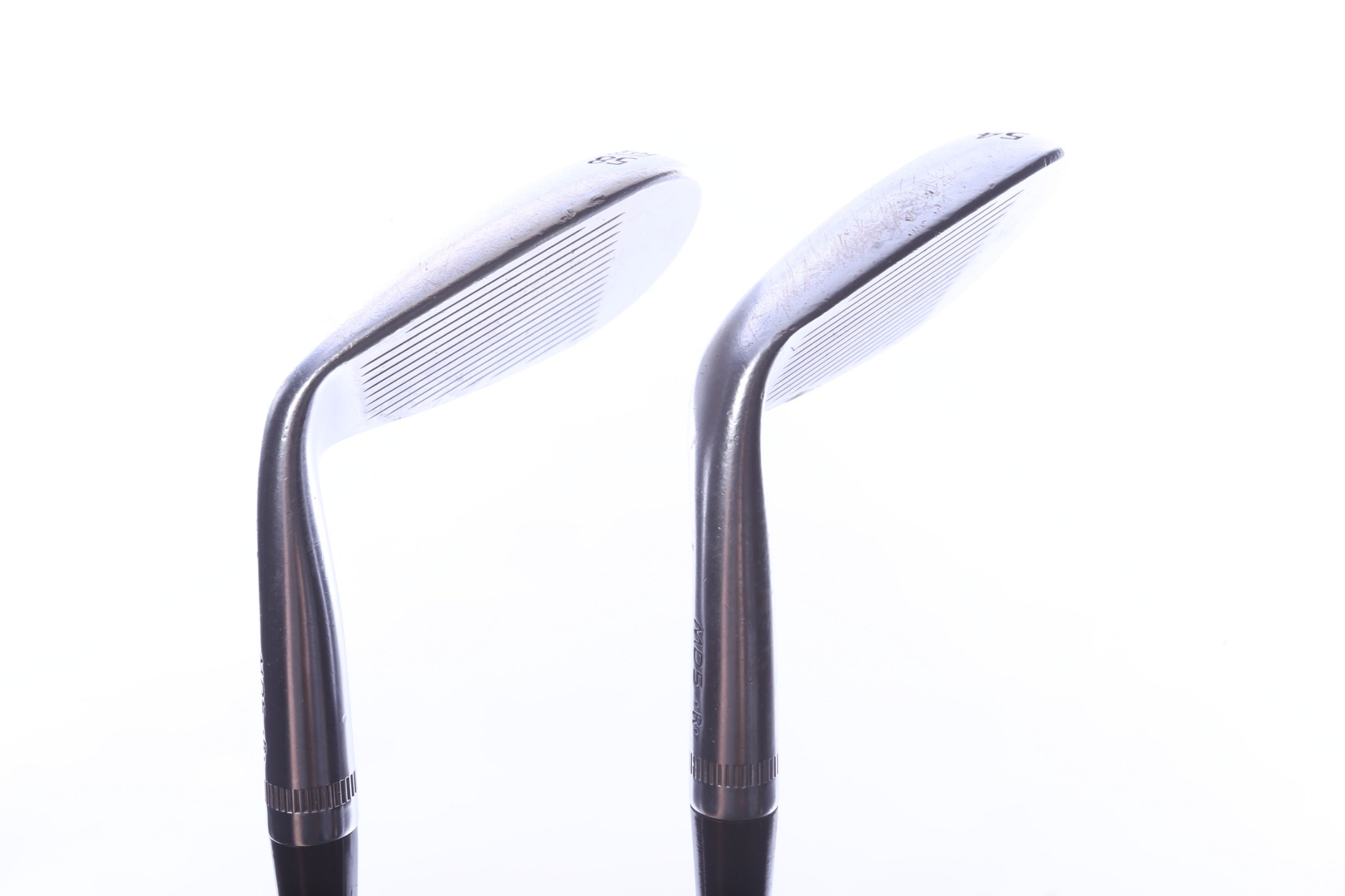 Used Callaway MD5 JAWS Chrome Wedge Set - Right-Handed - 54*, 58* - Stiff Flex-Next Round