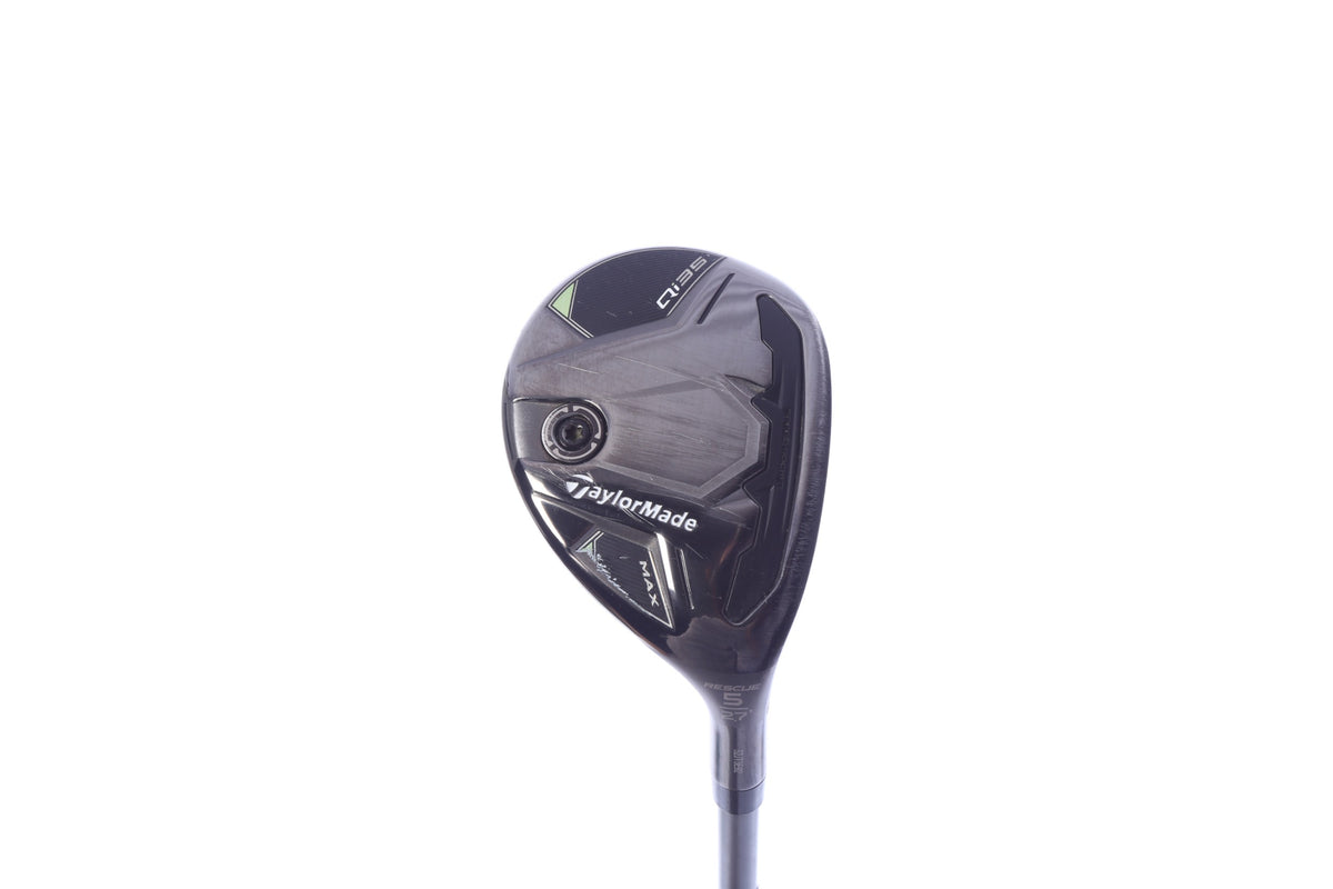 Used TaylorMade Qi35 MAX Rescue 5H Hybrid - Right-Handed - 27 Degrees - Seniors Flex