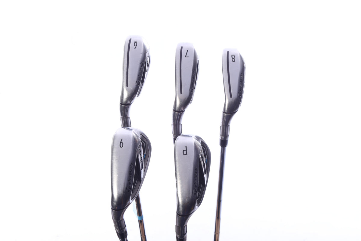 Used TaylorMade SIM2 MAX OS Iron Set - Left-Handed - 6-PW - Stiff Flex