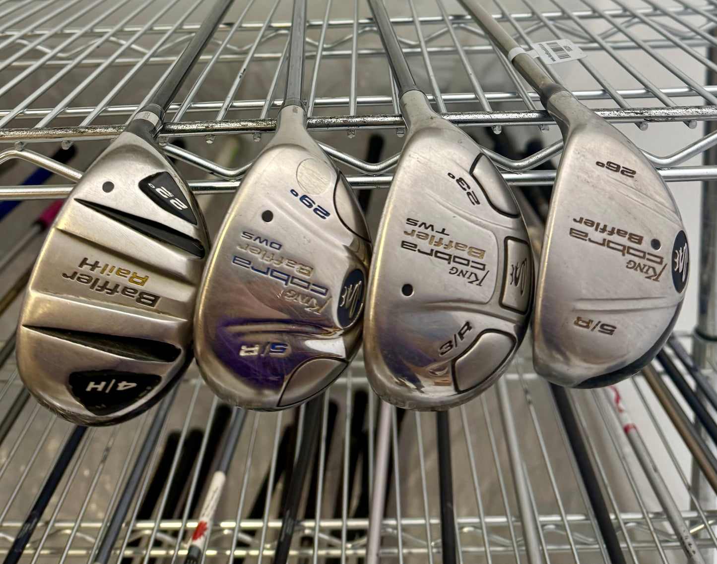 Wholesale Lot of 40 Golf Clubs - Cobra Baffler Hybrids-Next Round