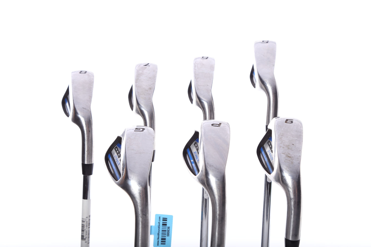 Used Cobra F-Max Iron Set - Right-Handed - 5-PW, GW - Stiff Flex-Next Round
