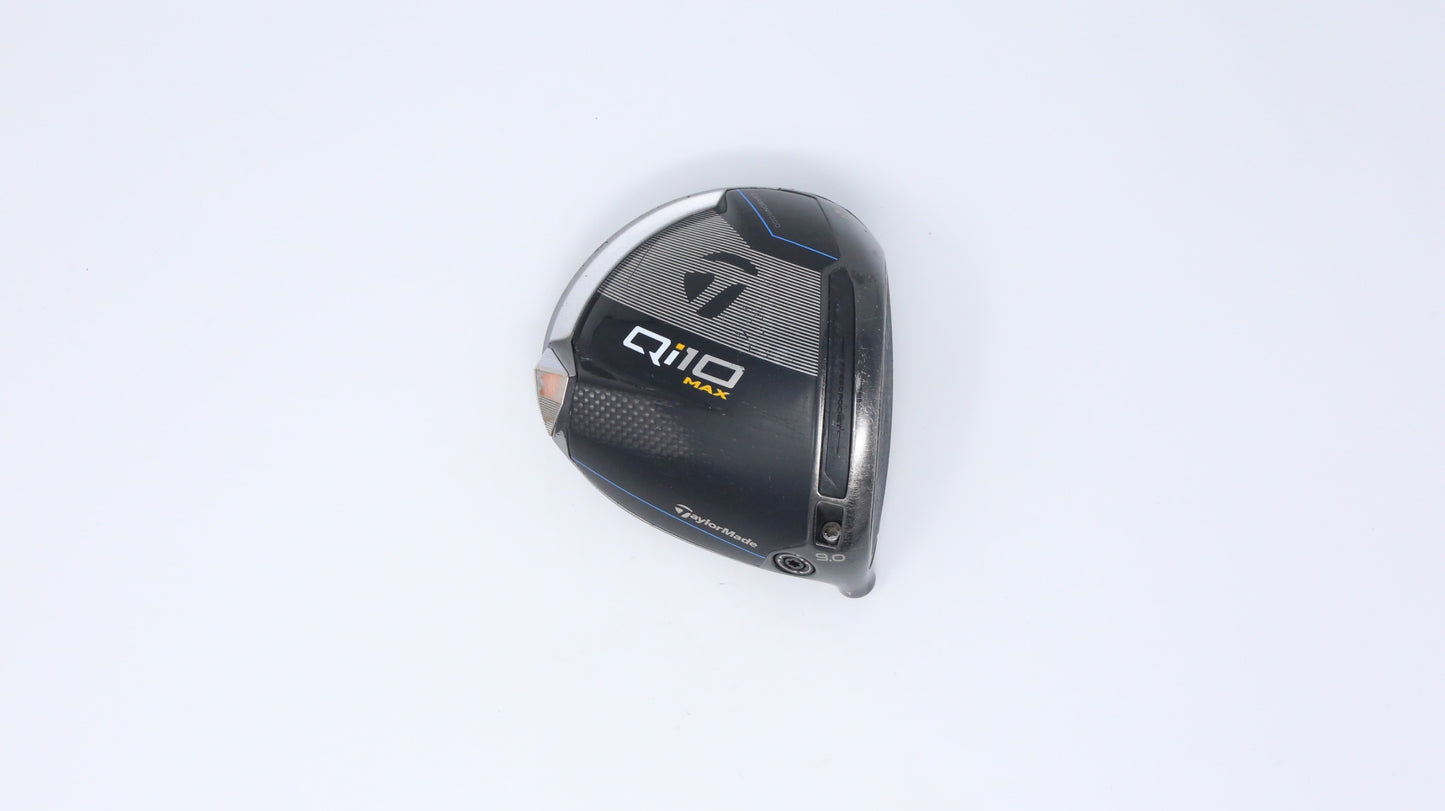 Used TaylorMade Qi10 MAX Driver - HEAD ONLY - Right-Handed - 9 Degrees-Next Round