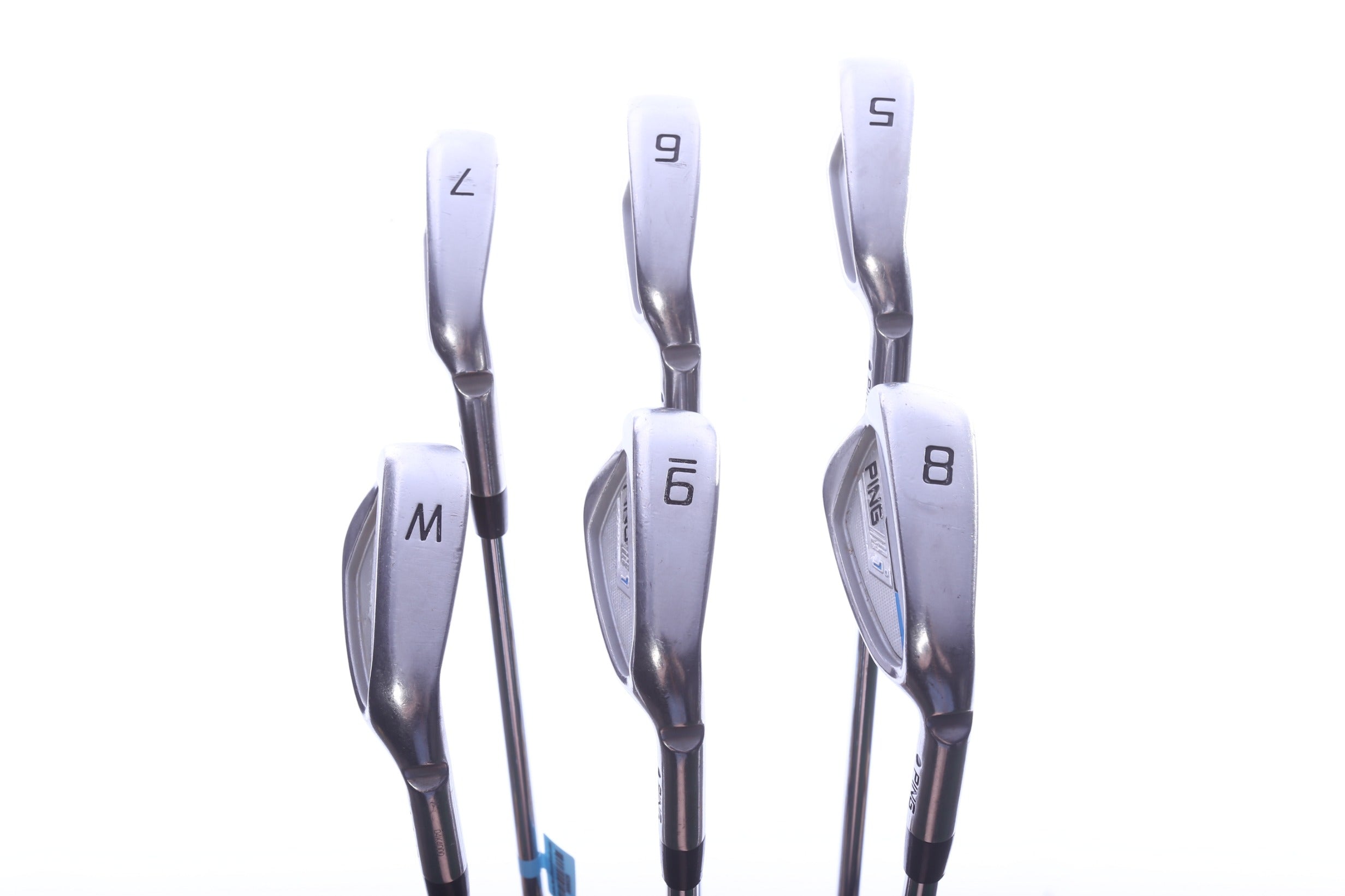 Used Ping i Series E1 Iron Set - Right-Handed - 5-PW - Stiff Flex