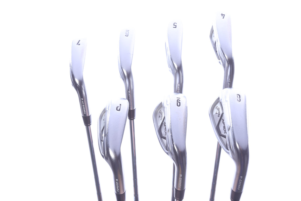 Used Callaway Apex CF16 Iron Set - Right-Handed - 4-PW - Stiff Flex