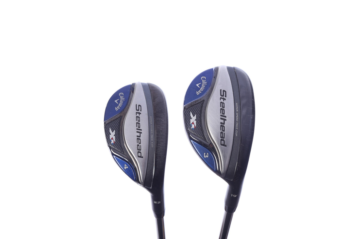 Used Callaway Steelhead XR Hybrid Set - Right-Handed - 3H, 4H - Regular Flex