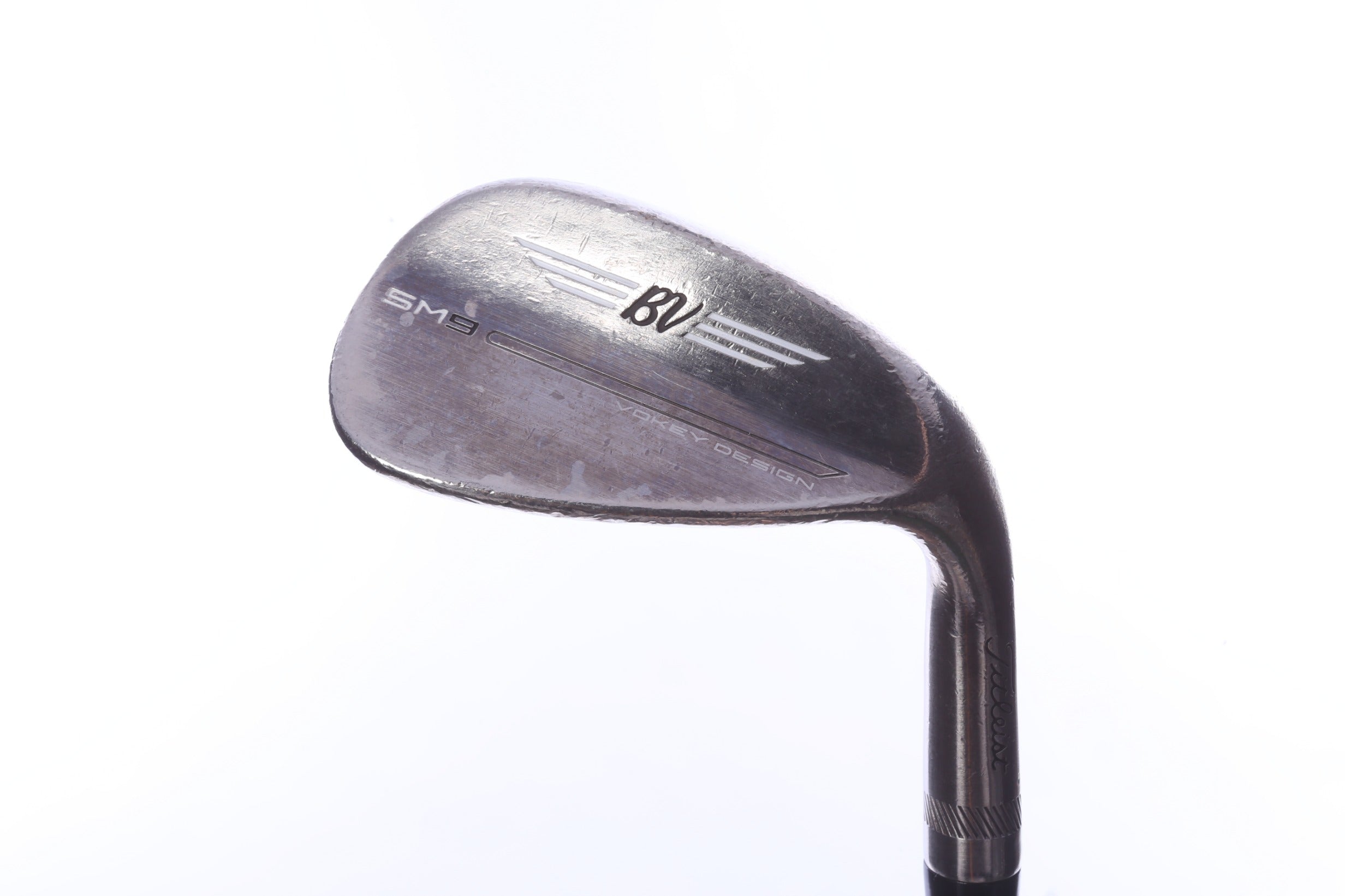 Used Titleist Vokey SM9 Brushed Steel Gap Wedge - Right-Handed - 50 Degrees - Wedge Flex-Next Round