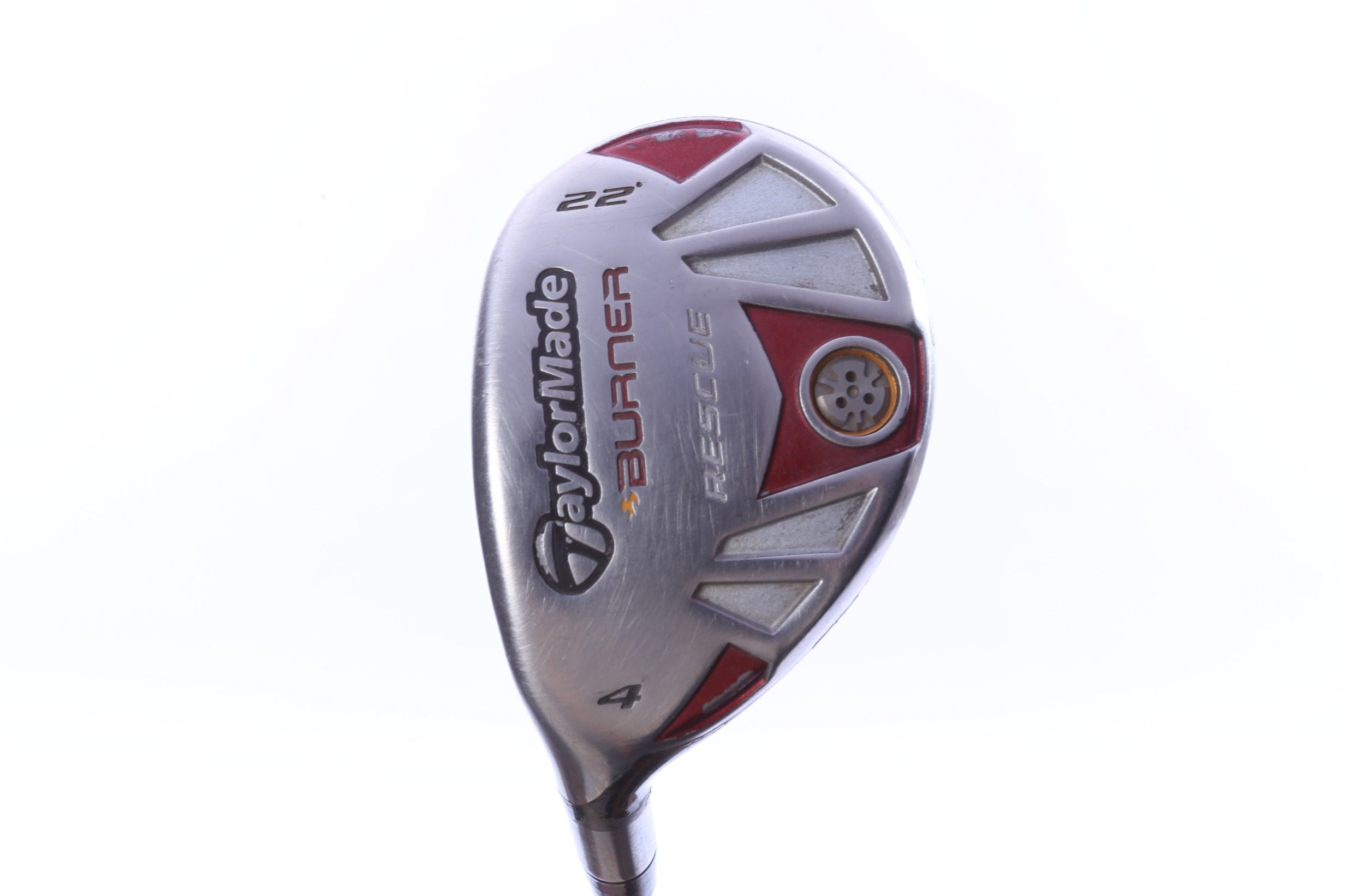 Used TaylorMade Burner Rescue 4H Hybrid - Left-Handed - 22 Degrees - Stiff Flex-Next Round