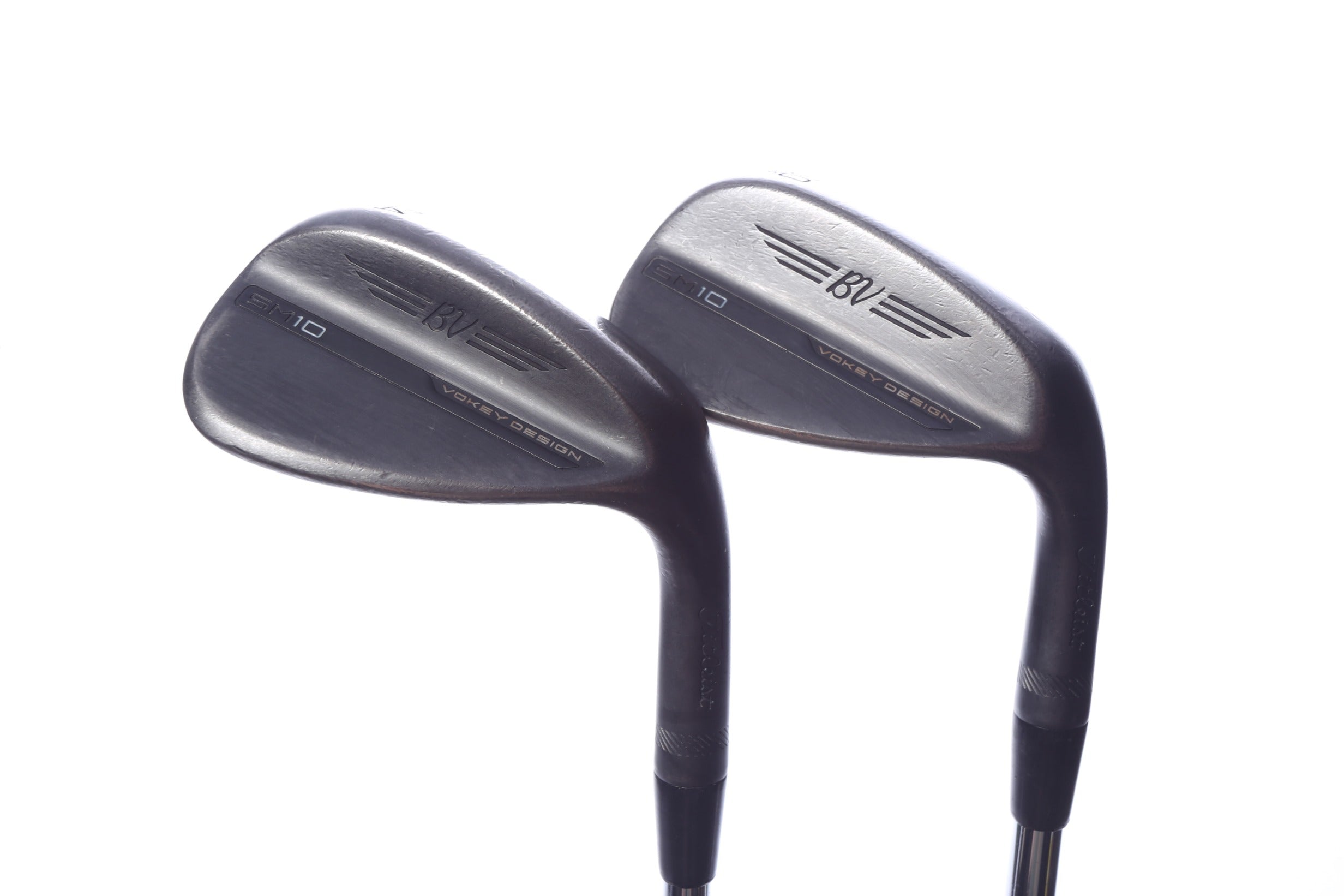 Used Titleist Vokey SM10 Jet Black Wedge Set - Right-Handed - 50*, 54* - Wedge Flex-Next Round