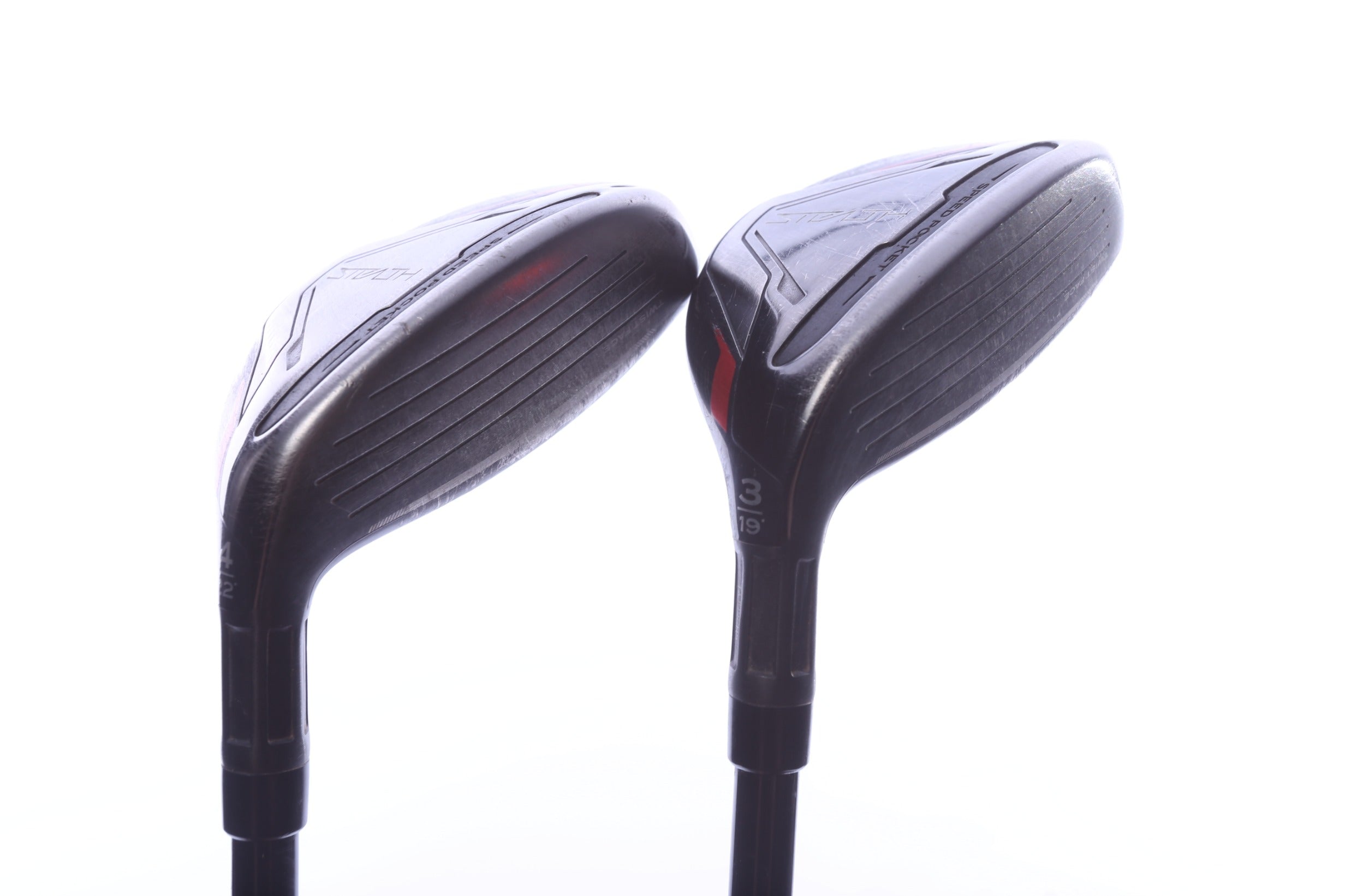 Used TaylorMade STEALTH Rescue Hybrid Set - Right-Handed - 3H, 4H - Stiff Flex