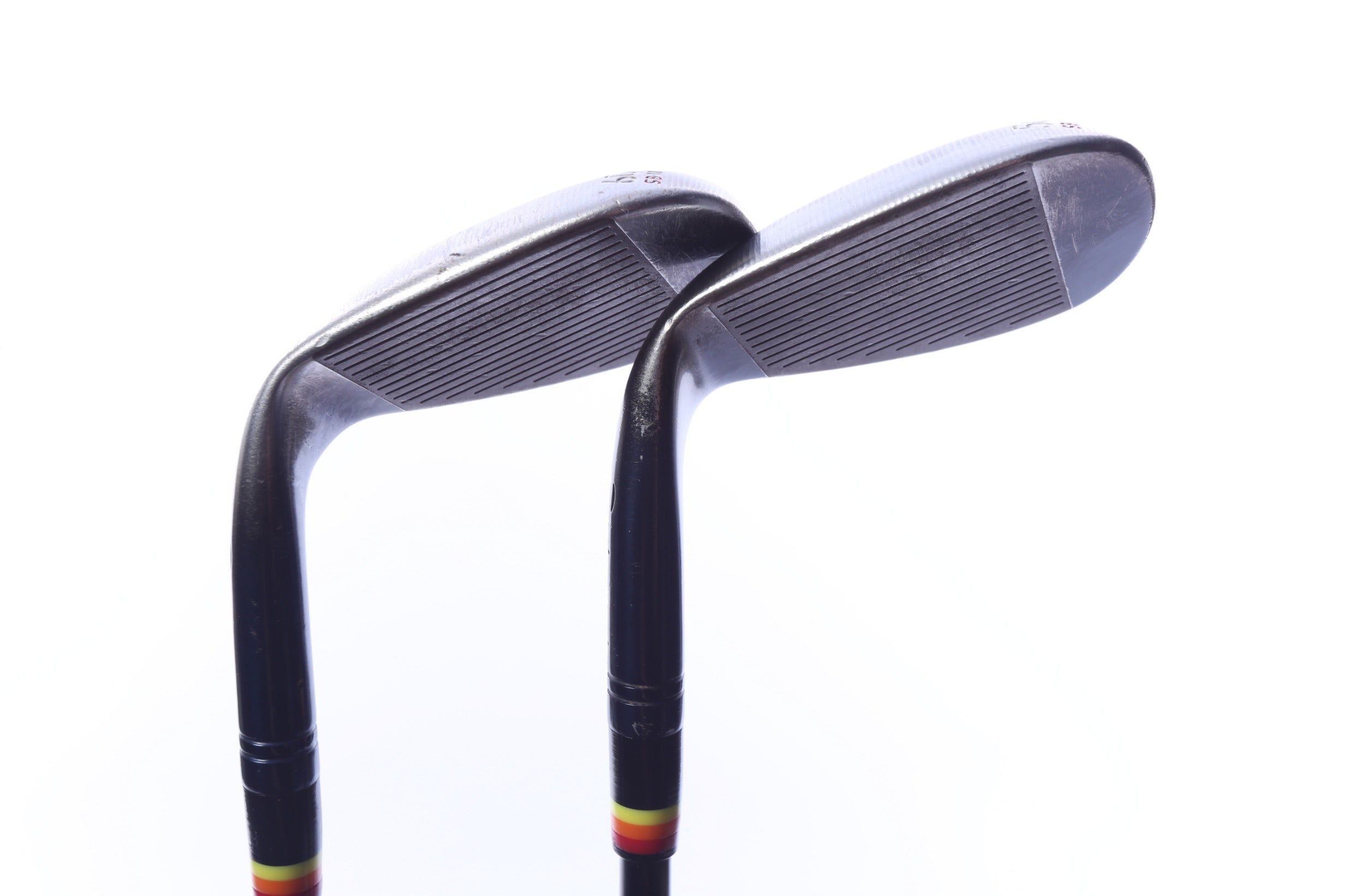 Used TaylorMade Milled Grind 4 Black Wedge Set - Right-Handed - 56*, 60* - Stiff Flex