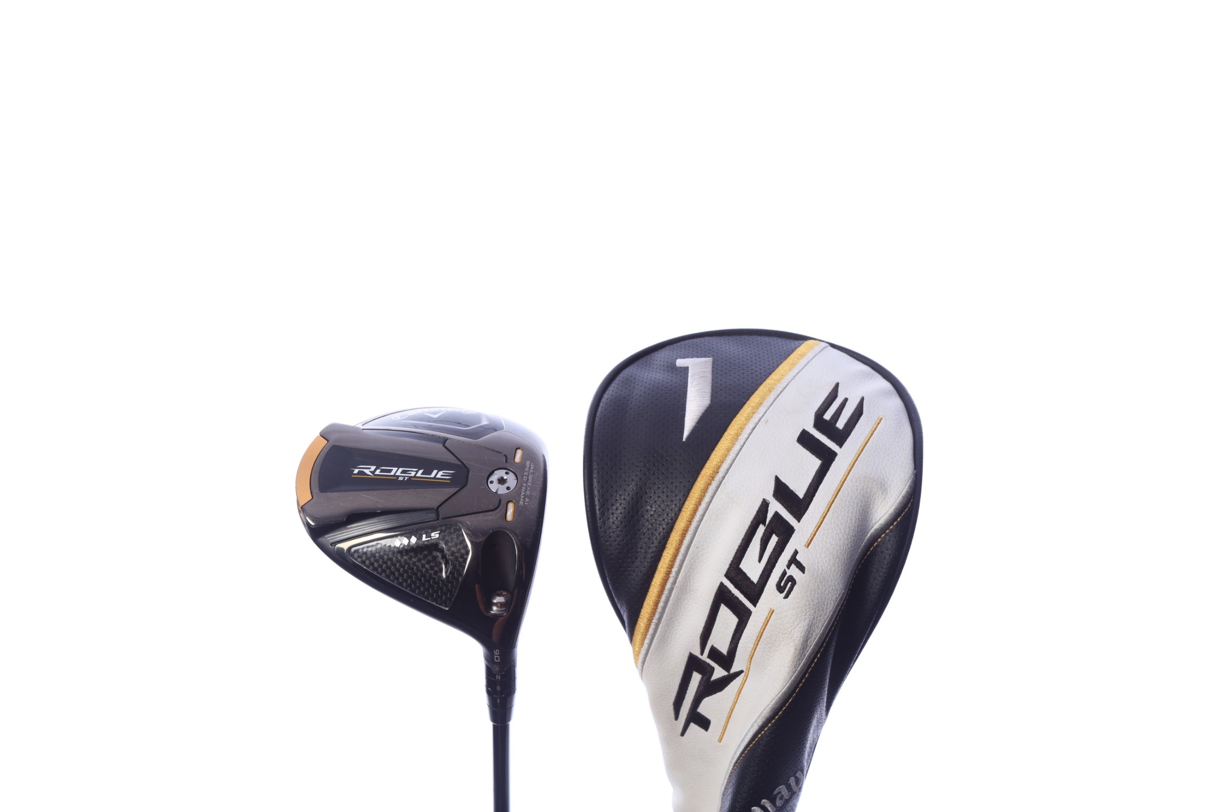Used Callaway Rogue ST Triple Diamond LS Driver - 9 Degrees - Stiff Flex Mitsubishi Tensei Blue AV Series - Right-Handed