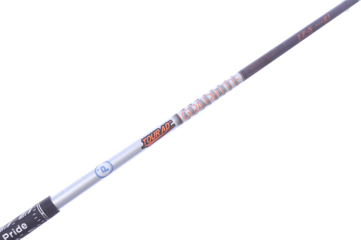 Used Graphite Design Tour AD IZ Driver Shaft Regular Flex Graphite - 44.25 in - TaylorMade M Adapter