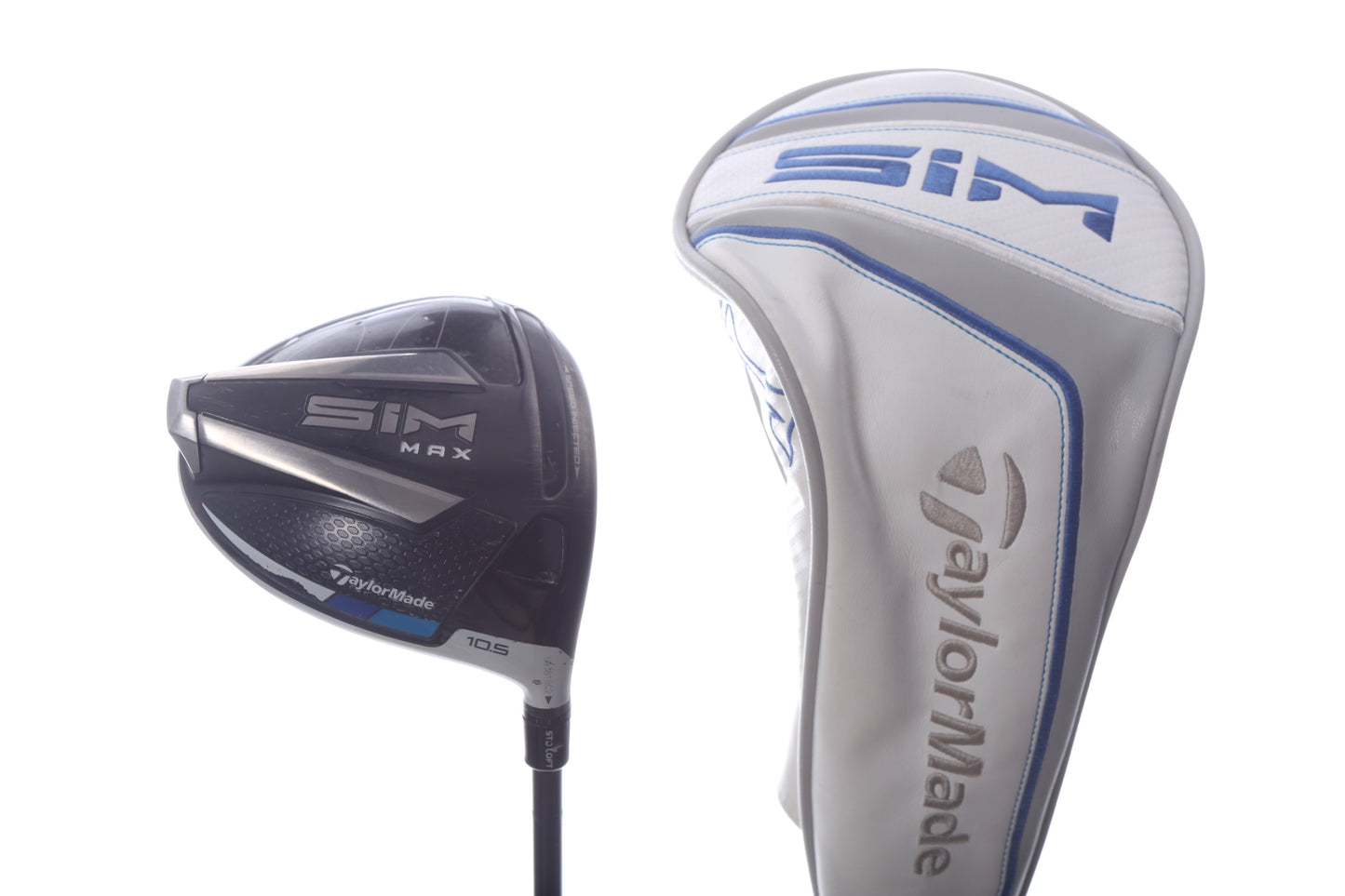Used TaylorMade SIM MAX Driver - 10.5 Degrees - Regular Flex Fujikura Speeder 57 - Right-Handed-Next Round