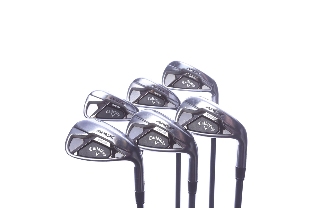 Used Callaway Apex DCB Iron Set - Right-Handed - 5-PW - Seniors Flex-Next Round