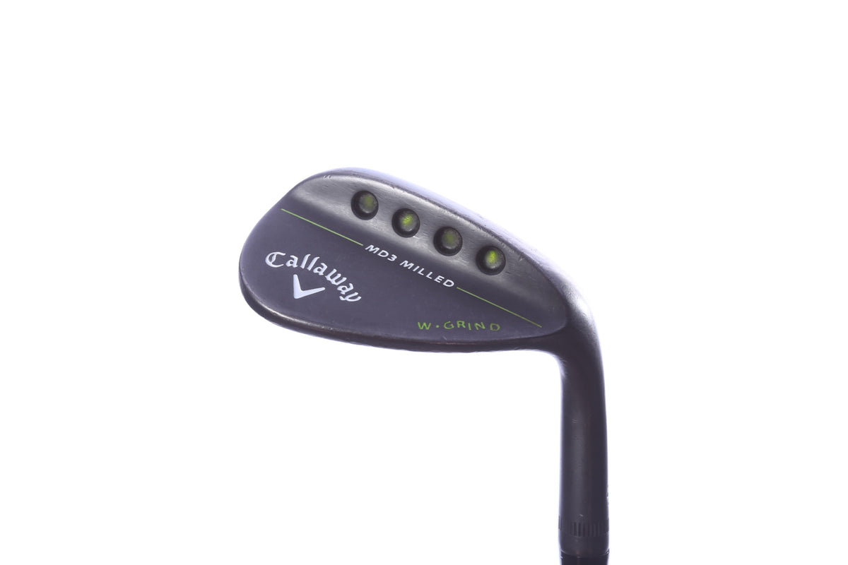 Used Callaway MD3 Milled Black Lob Wedge - Right-Handed - 58 Degrees - Wedge Flex-Next Round