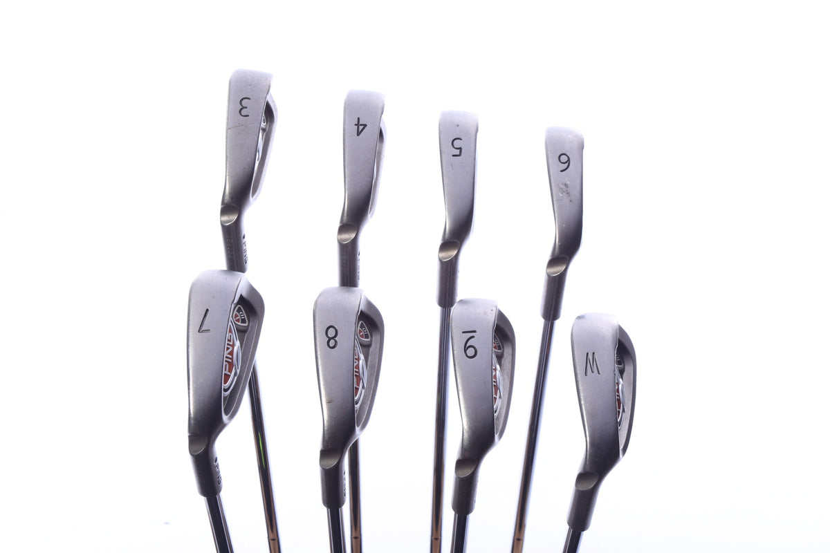 Used Ping i10 Iron Set - Left-Handed - 3-PW - Stiff Flex